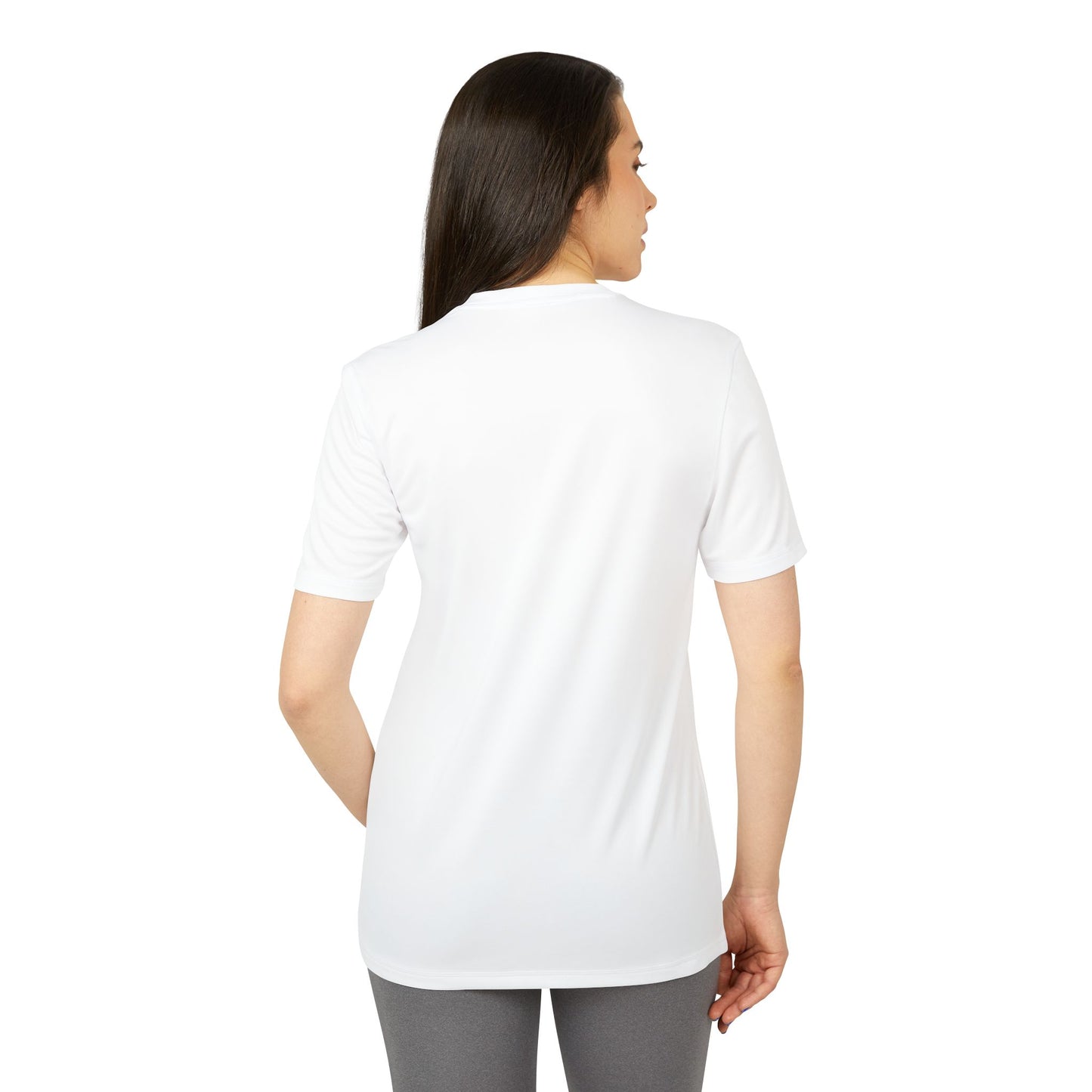 Adidas Sport T-shirt - “I'm Extremely Unstable! Run!”