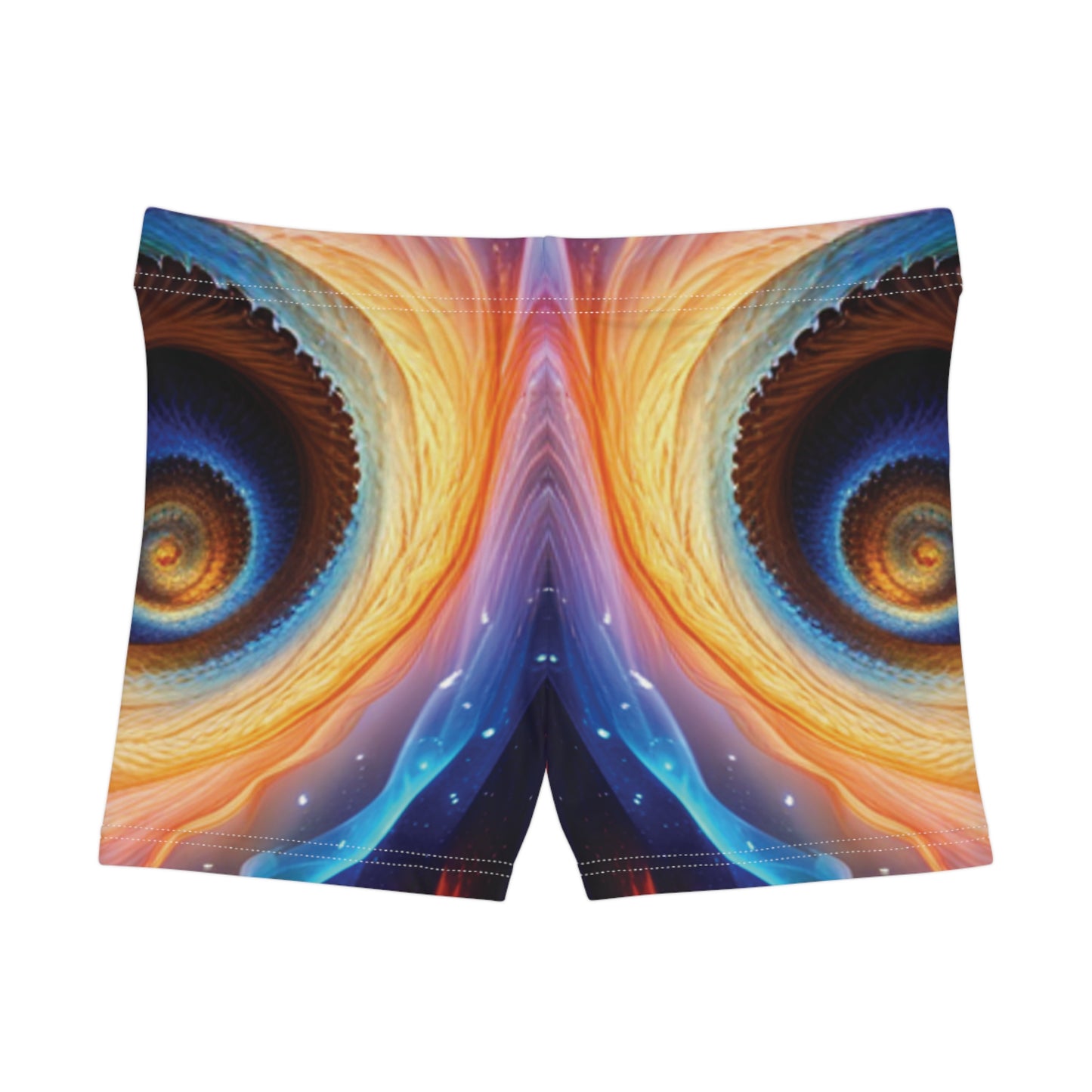 "Cosmic Spiral" Women's Shorts (AOP)