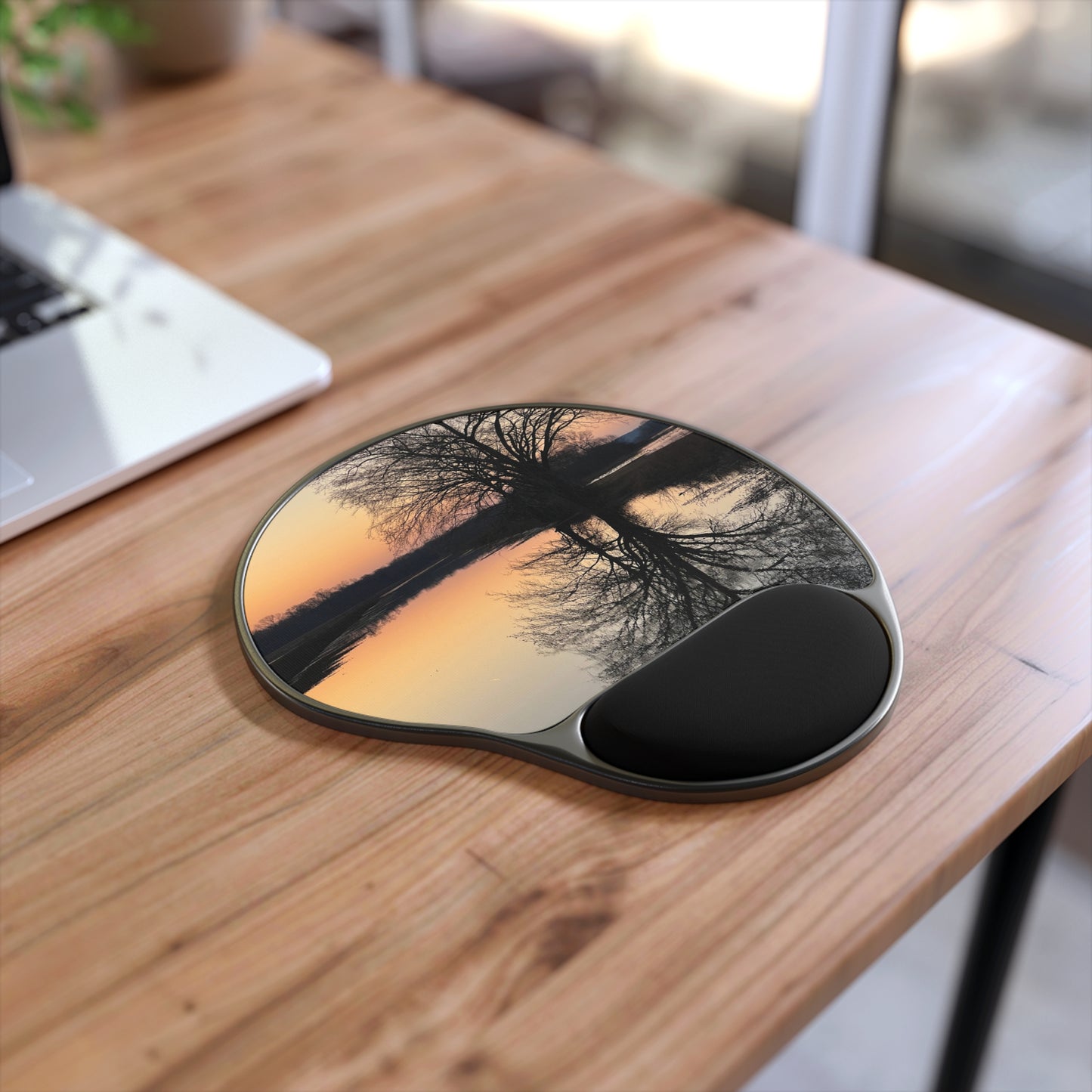 “Reflection At Sunset” Mouse Pad With Wrist Rest