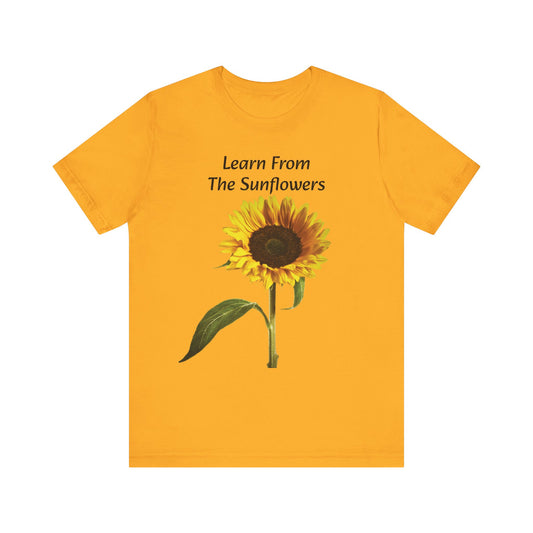 "Sunflower - Rise" Unisex Jersey Short Sleeve Tee 2