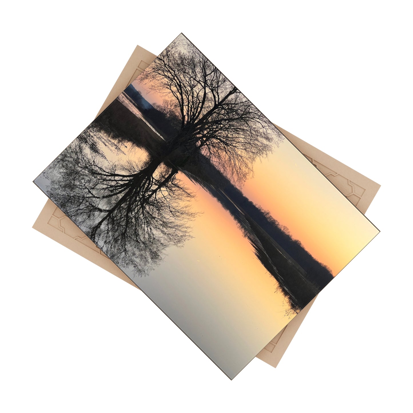 “Reflection At Sunset” Ceramic Photo Tile