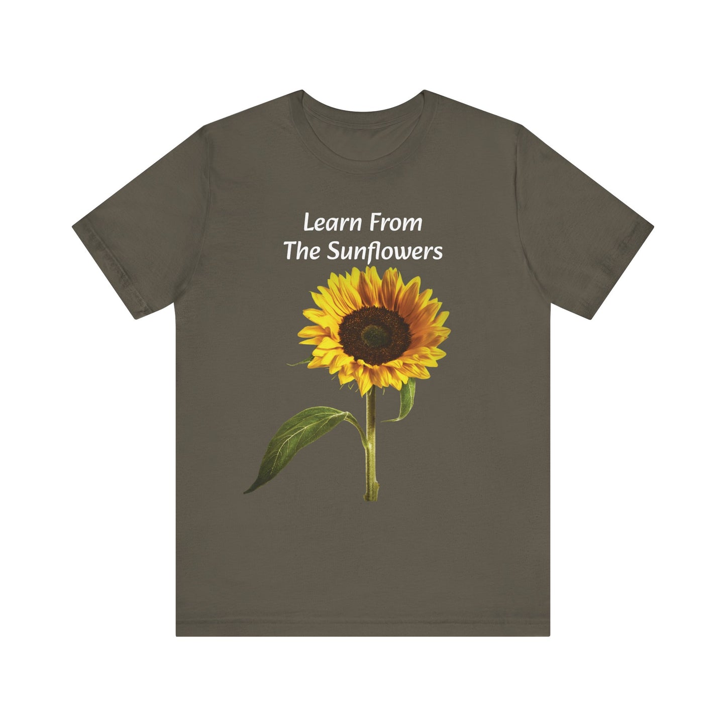 "Sunflower - Rise" Unisex Jersey Short Sleeve Tee 2