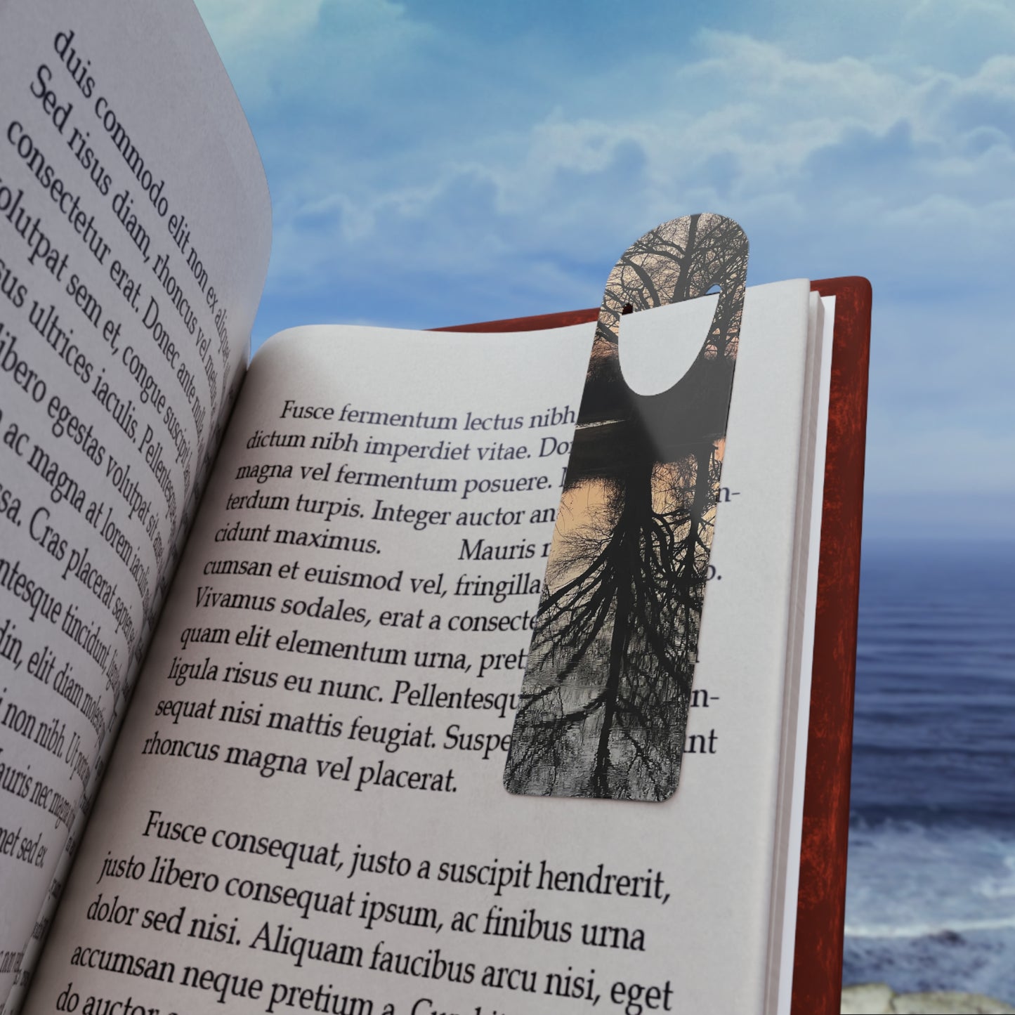“Reflection At Sunset” Bookmark