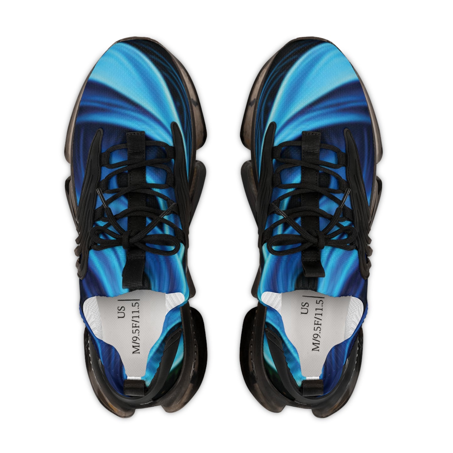 "Blue Flame" Men's Mesh Sneakers