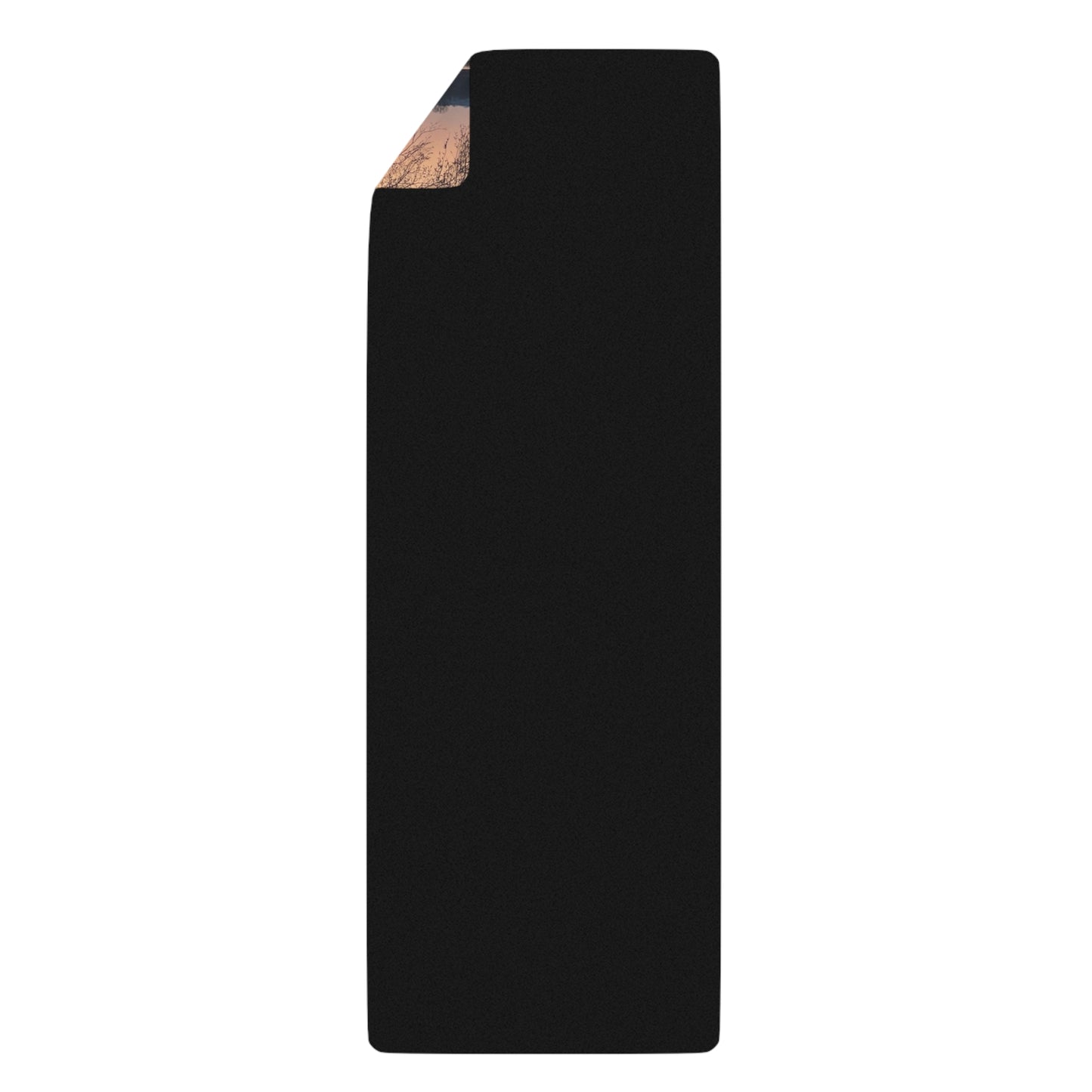 "Reflection At Sunset" Rubber Yoga Mat