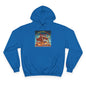 Fun & Unique Champion Hoodie - "I'm Extremely Unstable! Run!!" with “Stone Customs” Logo on back