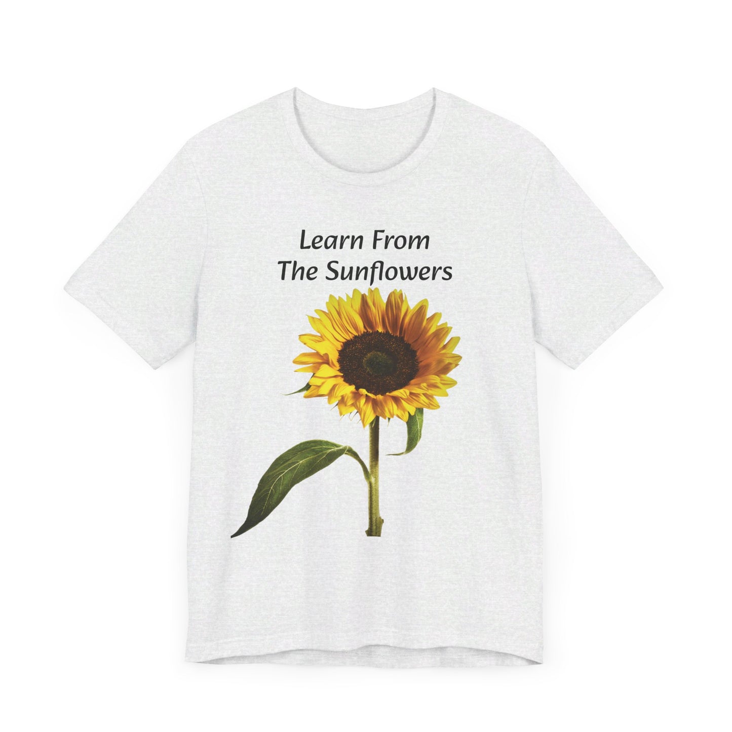 "Sunflower - Rise" Unisex Jersey Short Sleeve Tee 1