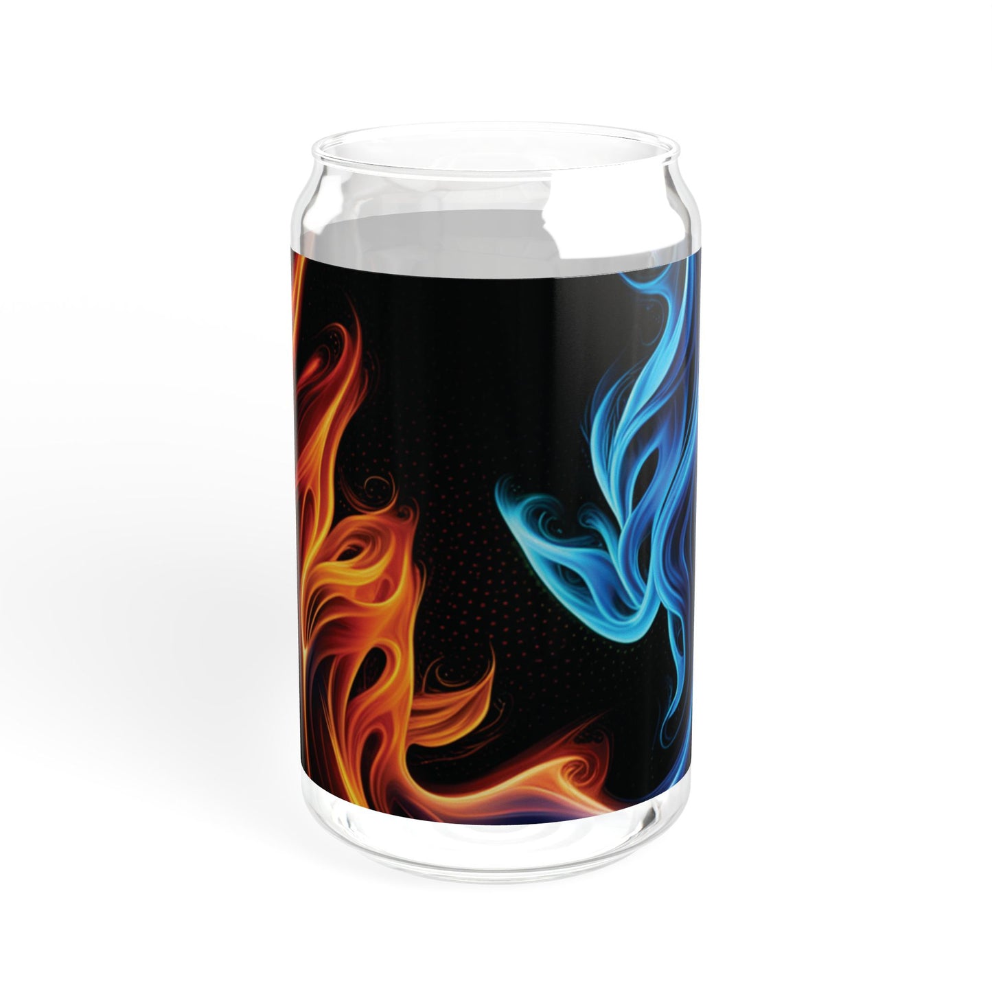 "Dancing Flames" Sipper Glass, 16oz