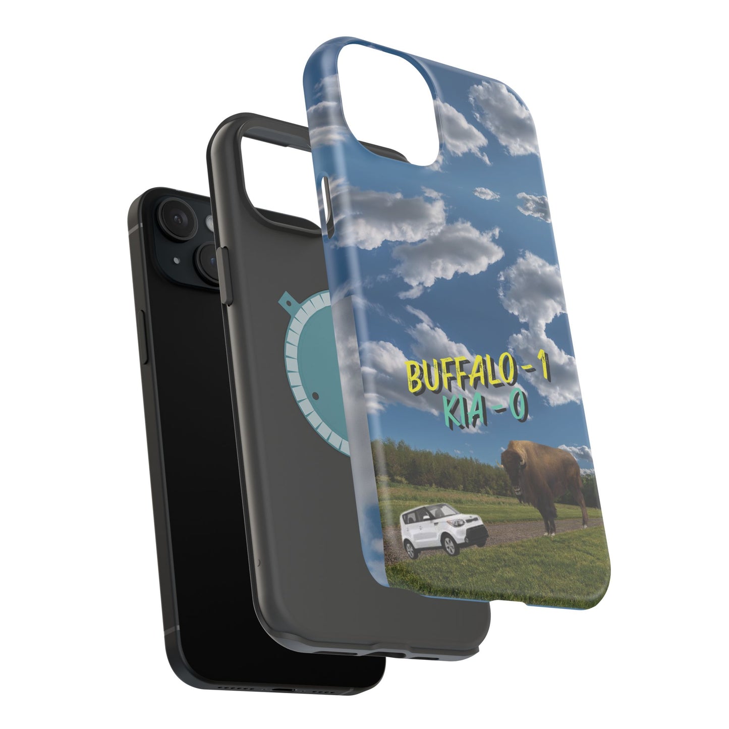 "Buffalo vs Kia" Magnetic Tough Cases