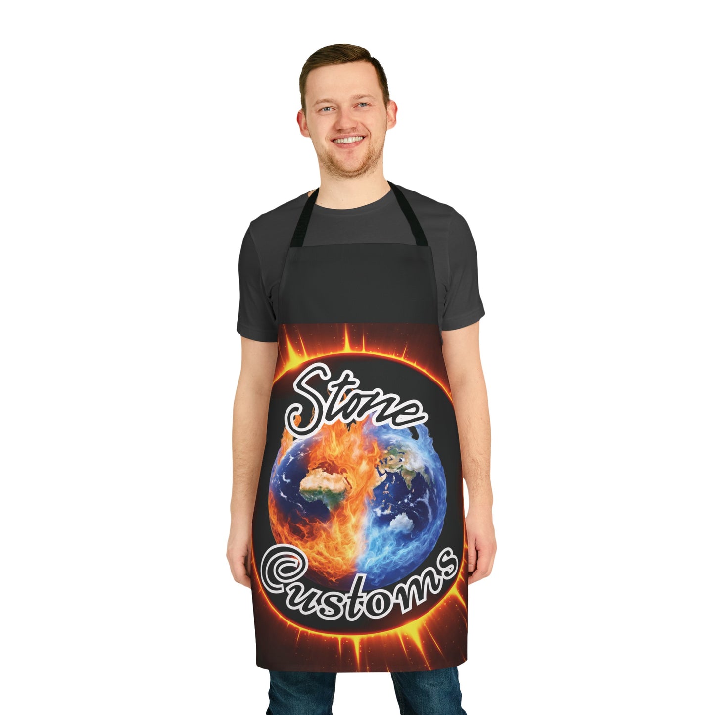 "Stone Customs" Apron, 5-Color Straps (AOP)