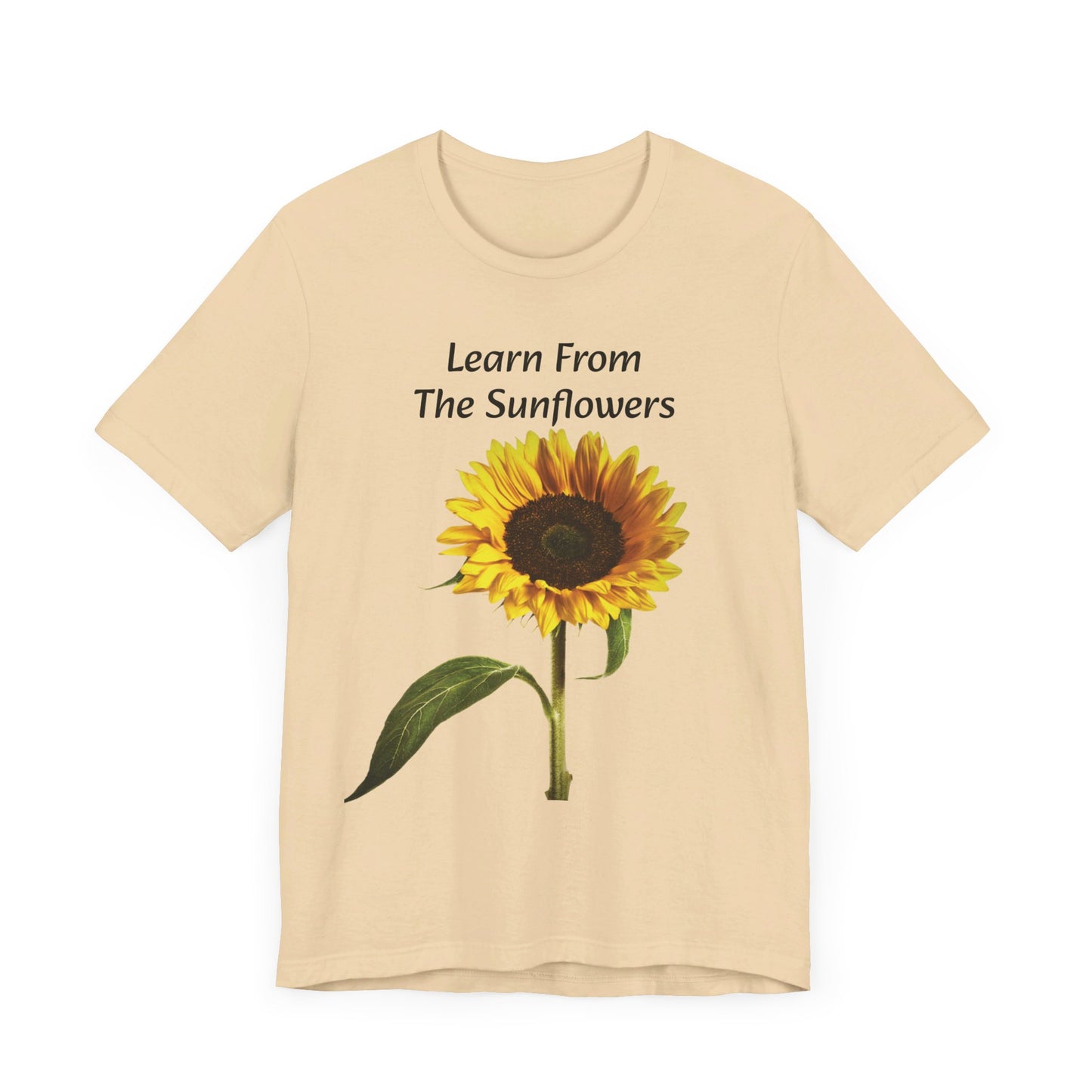 "Sunflower - Rise" Unisex Jersey Short Sleeve Tee 1