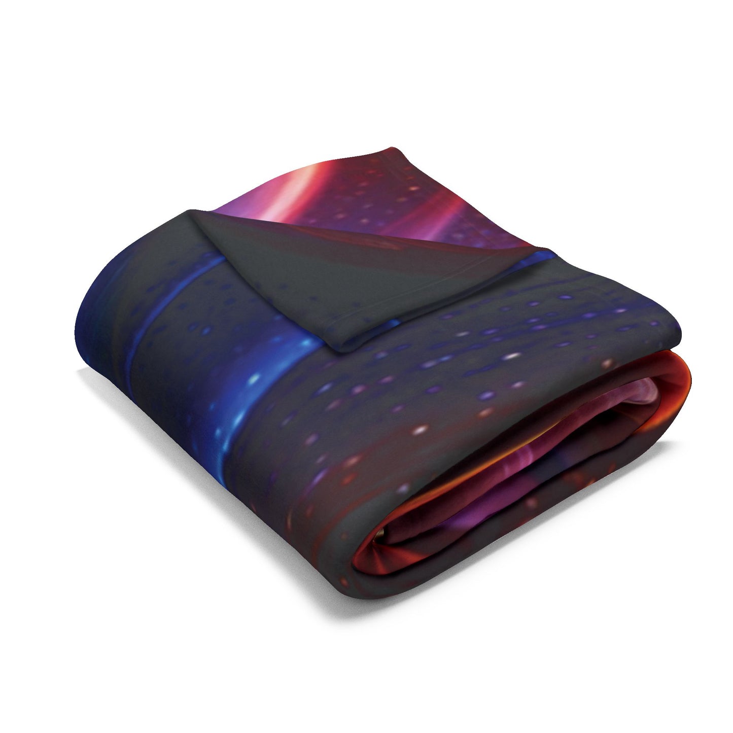 "Cosmic Spiral" Arctic Fleece Blanket