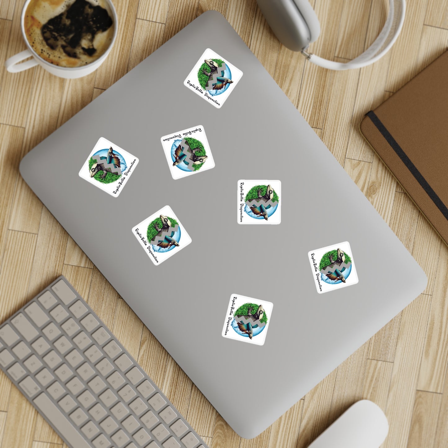 "ReptieBetta Disfunction" Sticker Sheet Bundle, 5pcs