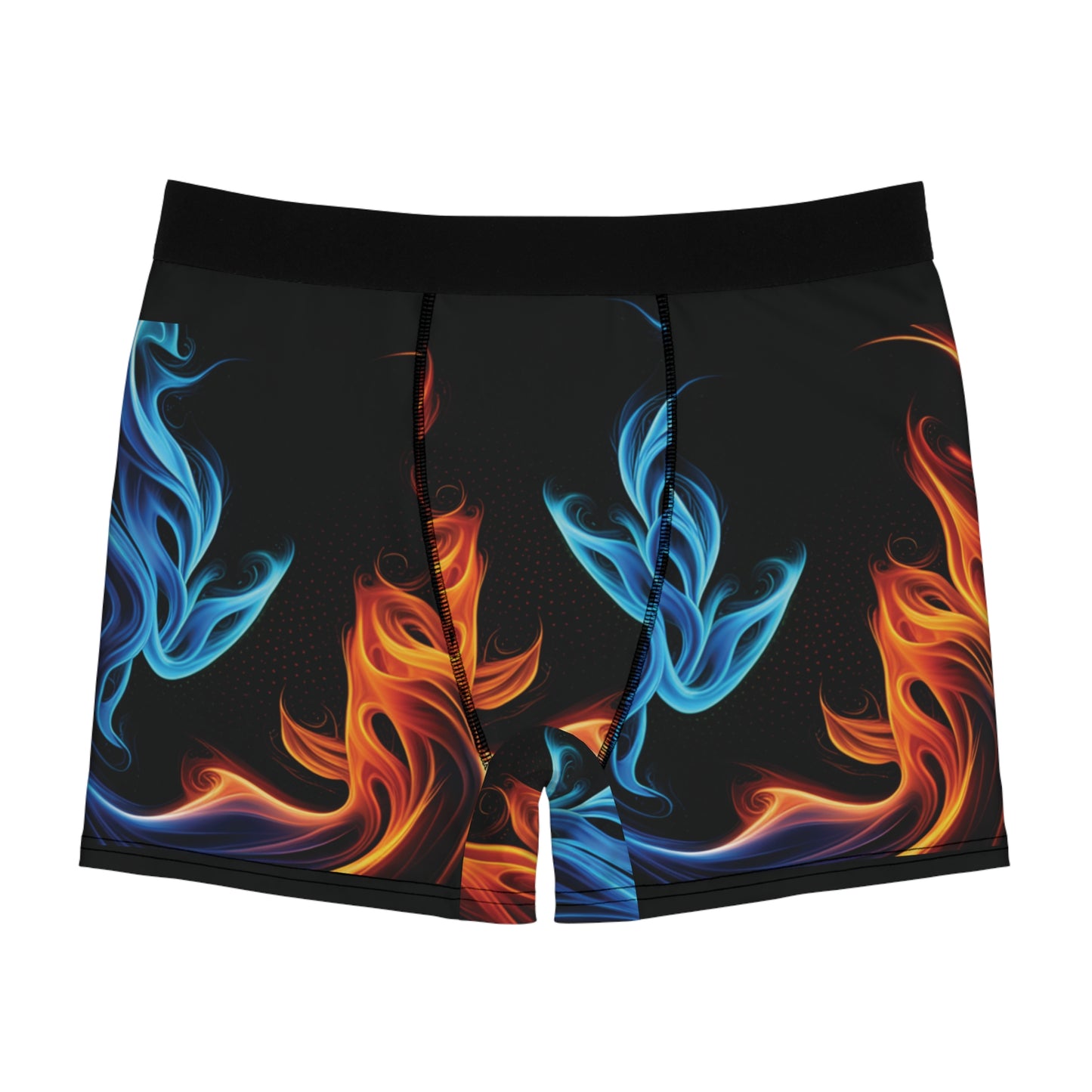 "Dancing Flames" Men's Boxer Briefs (AOP)