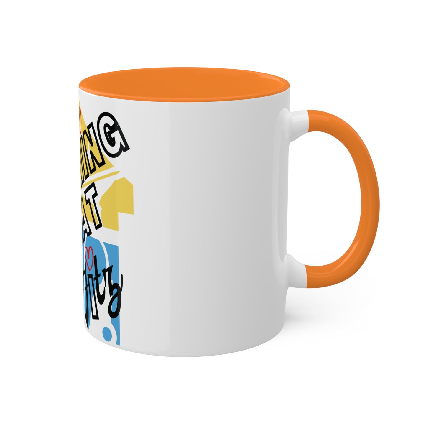 "Cleaning That Fitz" Logo Colorful Mugs, 11oz