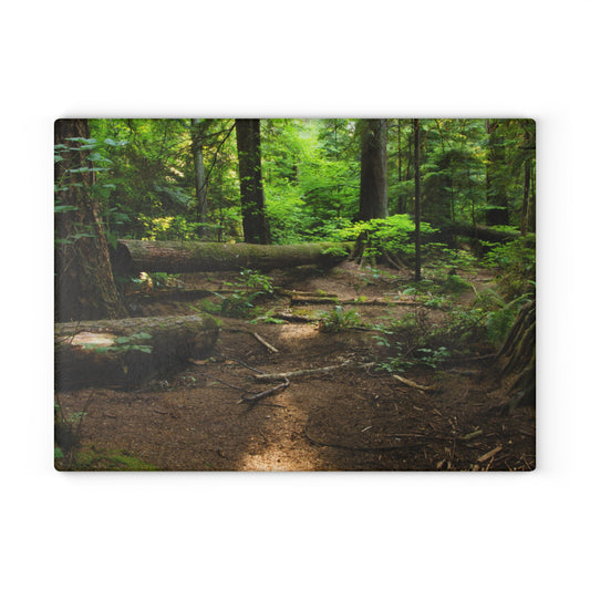 "Fallen Tree" Glass Cutting Board