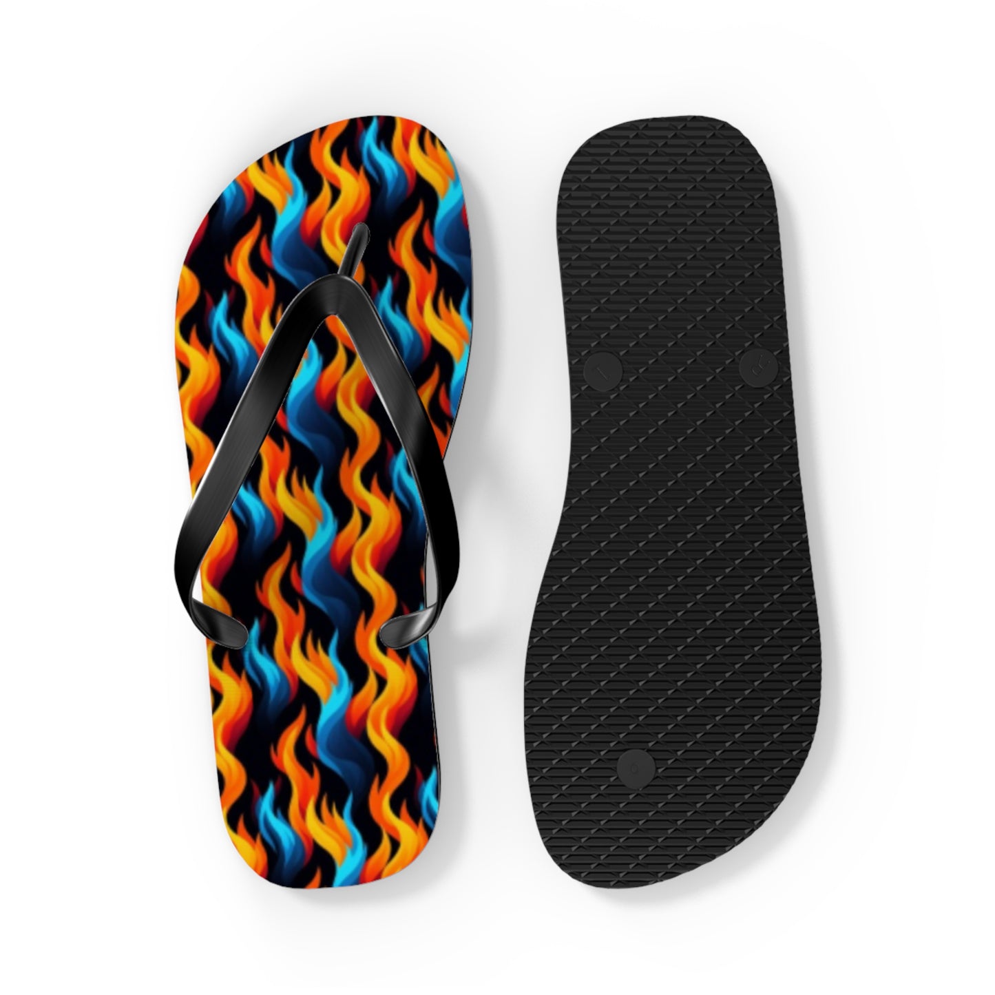 Flame Flip Flops