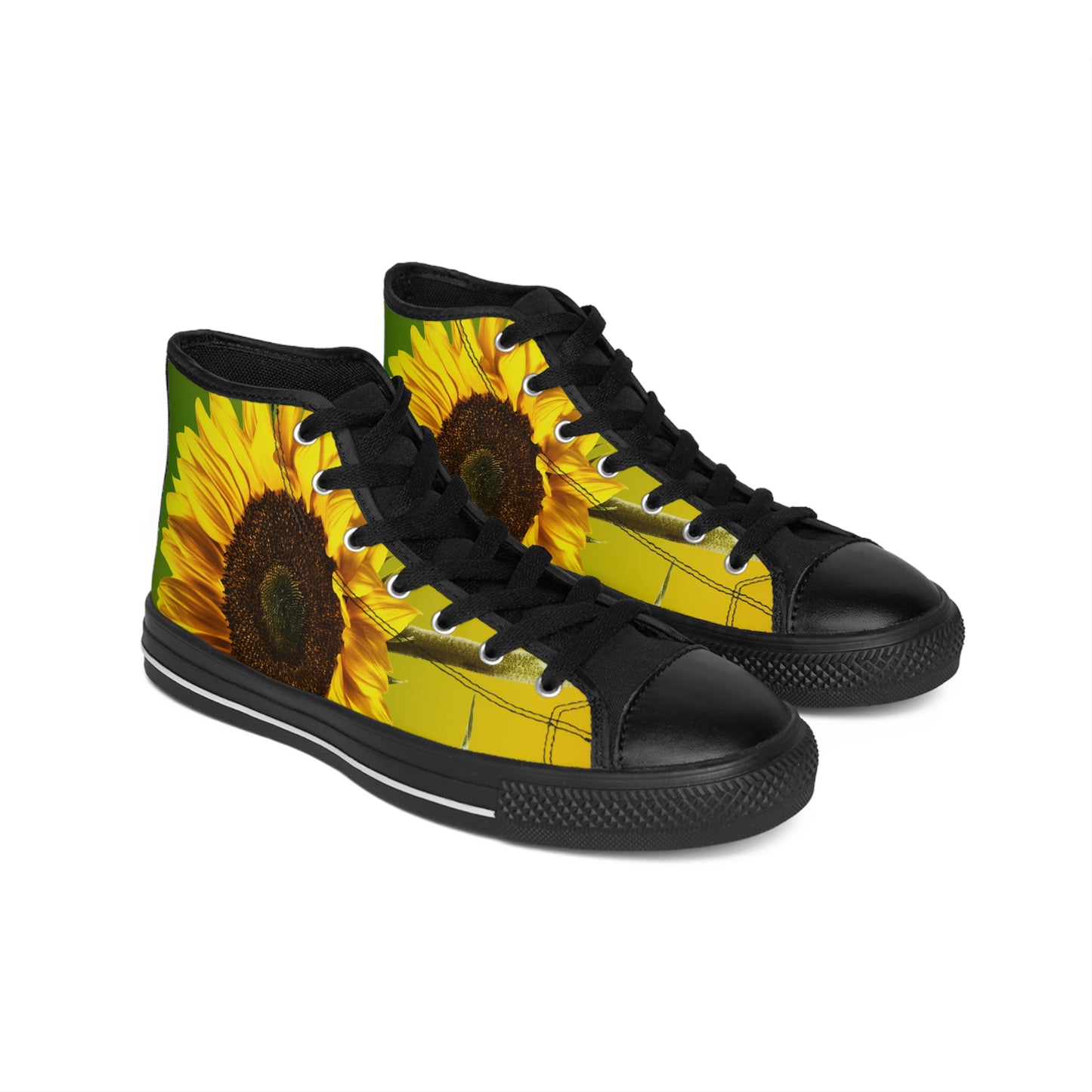 "Sunflower" Women's Classic Sneakers