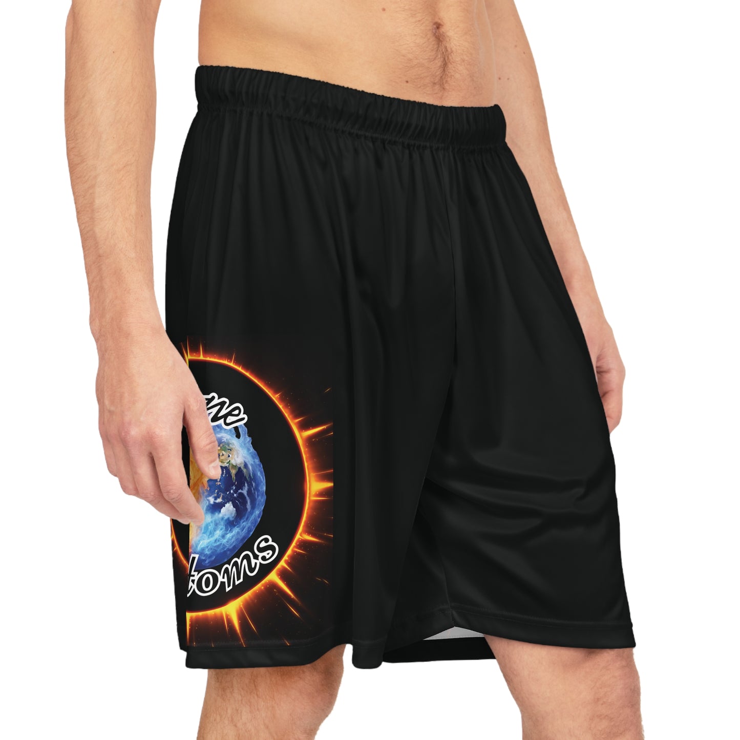 "Stone Customs" Basketball Shorts (AOP)