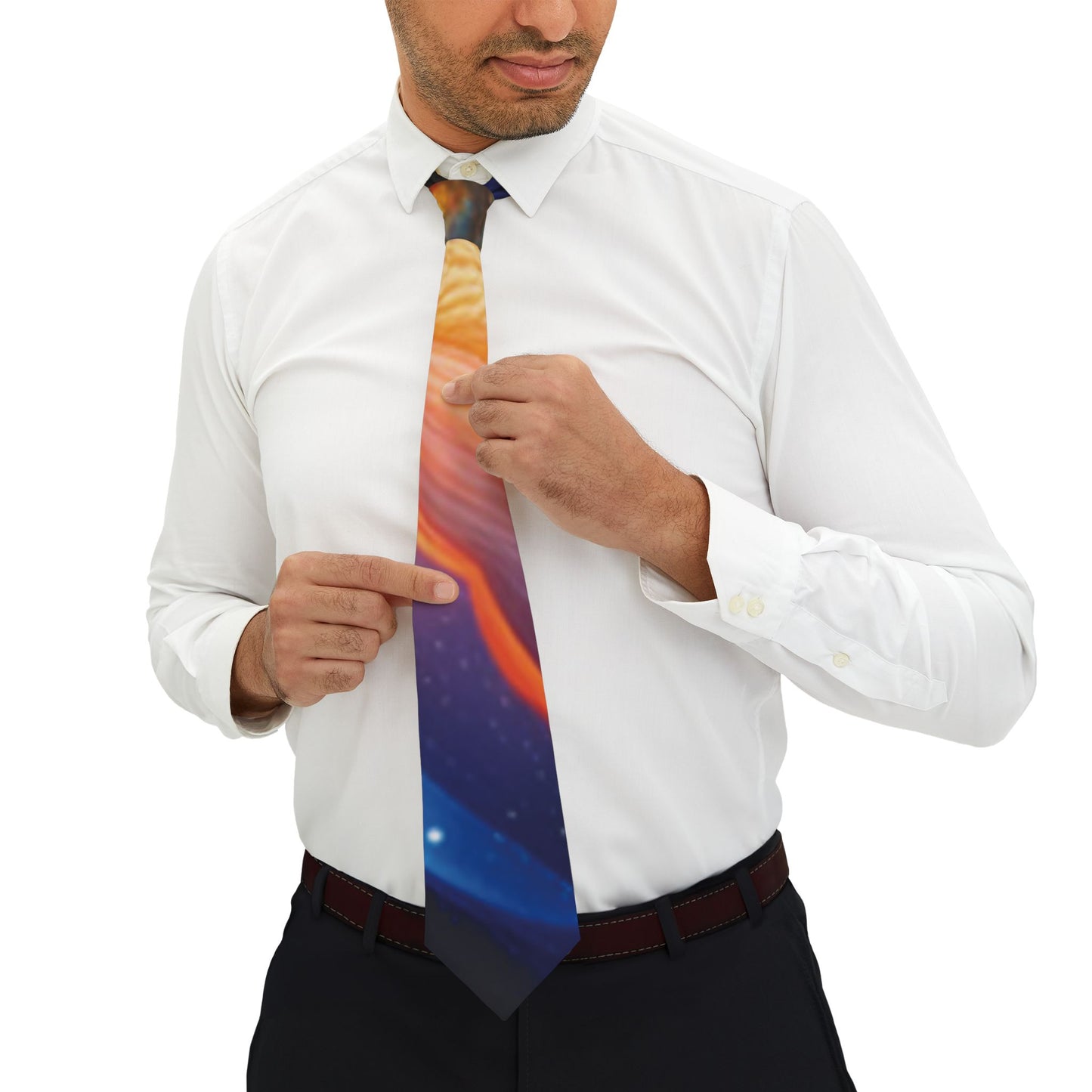 "Cosmic Spiral" Necktie