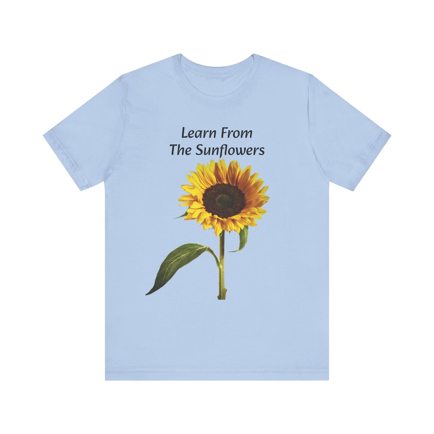 "Sunflower - Rise" Unisex Jersey Short Sleeve Tee 2