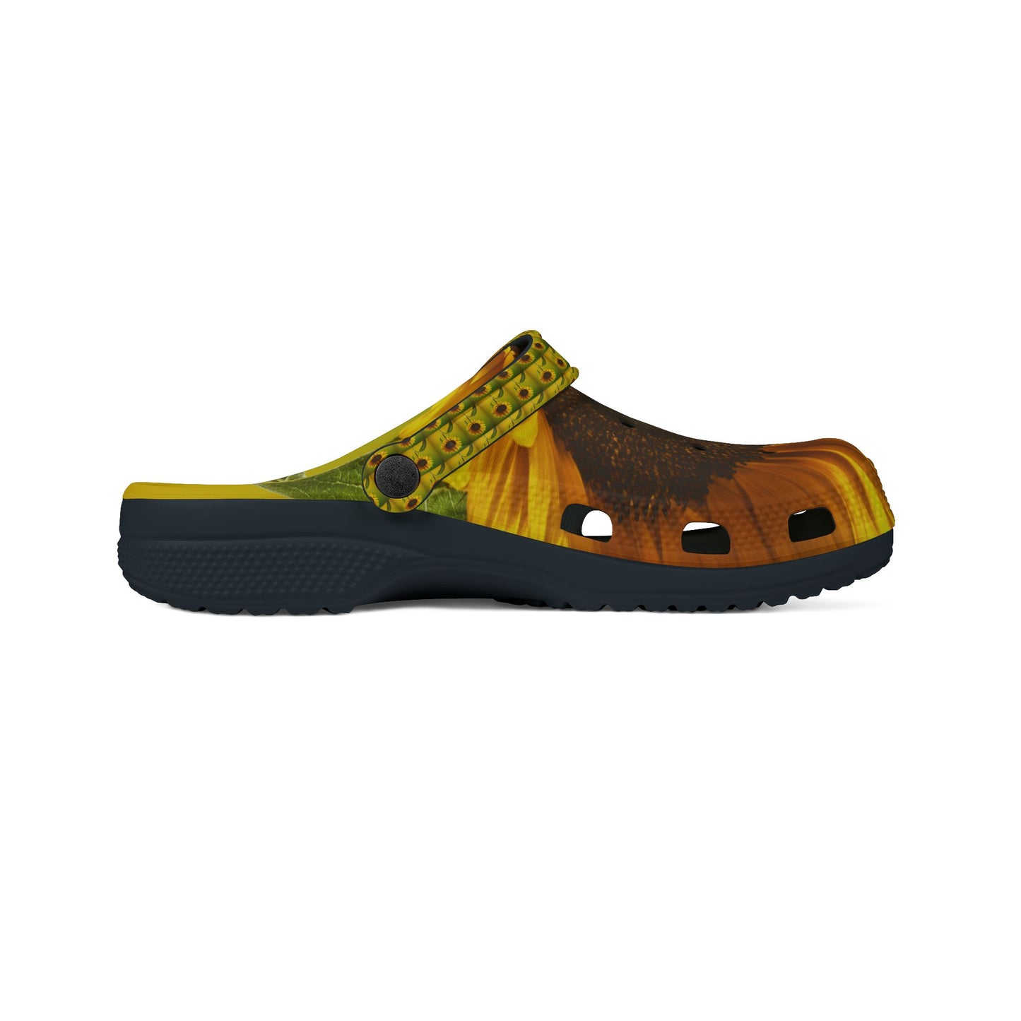 "Sunflower" EVA Foam Rubber Shoes (AOP)