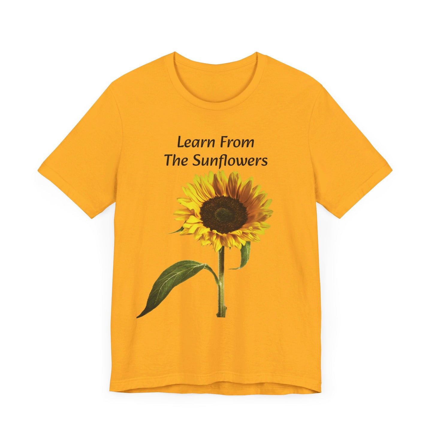 "Sunflower - Rise" Unisex Jersey Short Sleeve Tee 2