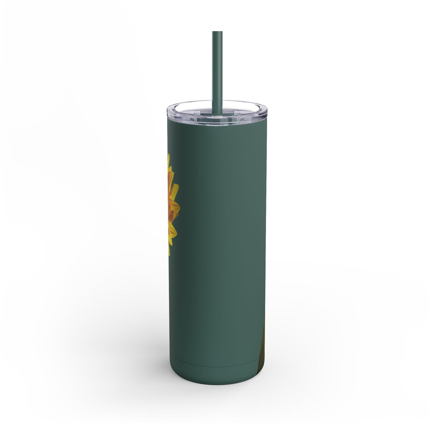 "Sunflower" Maars Maker Skinny Matte Tumbler, 20oz