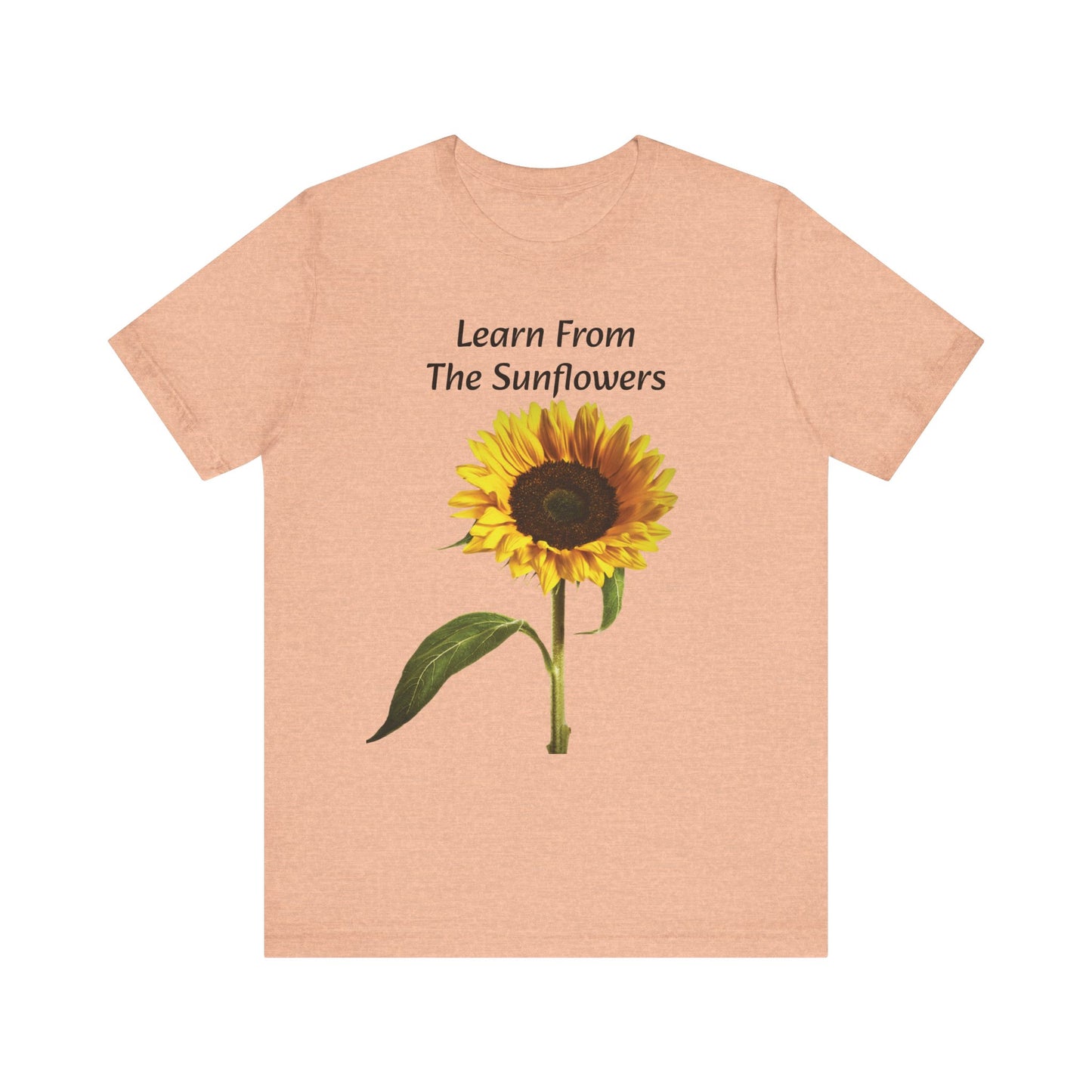 "Sunflower - Rise" Unisex Jersey Short Sleeve Tee 3