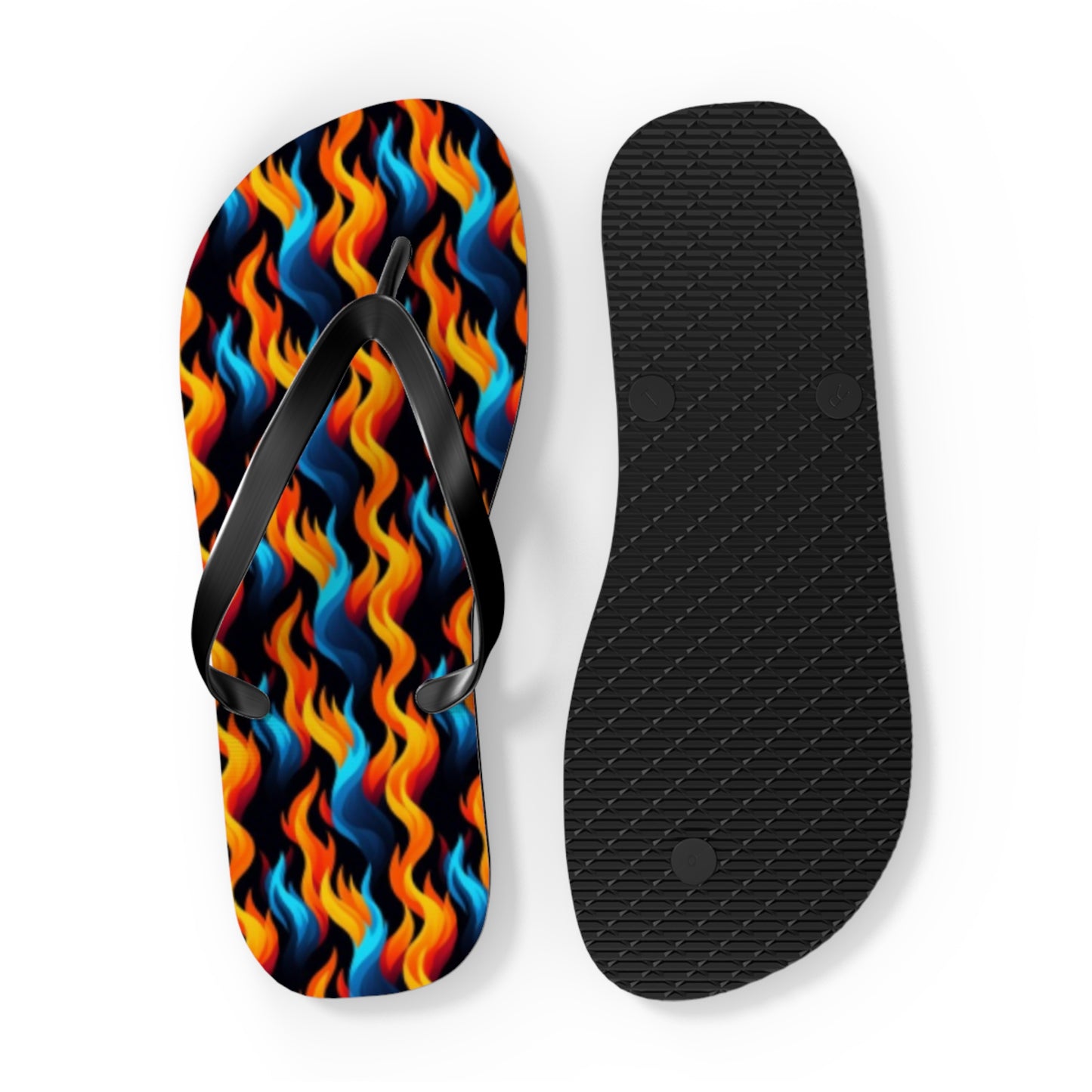 Flame Flip Flops