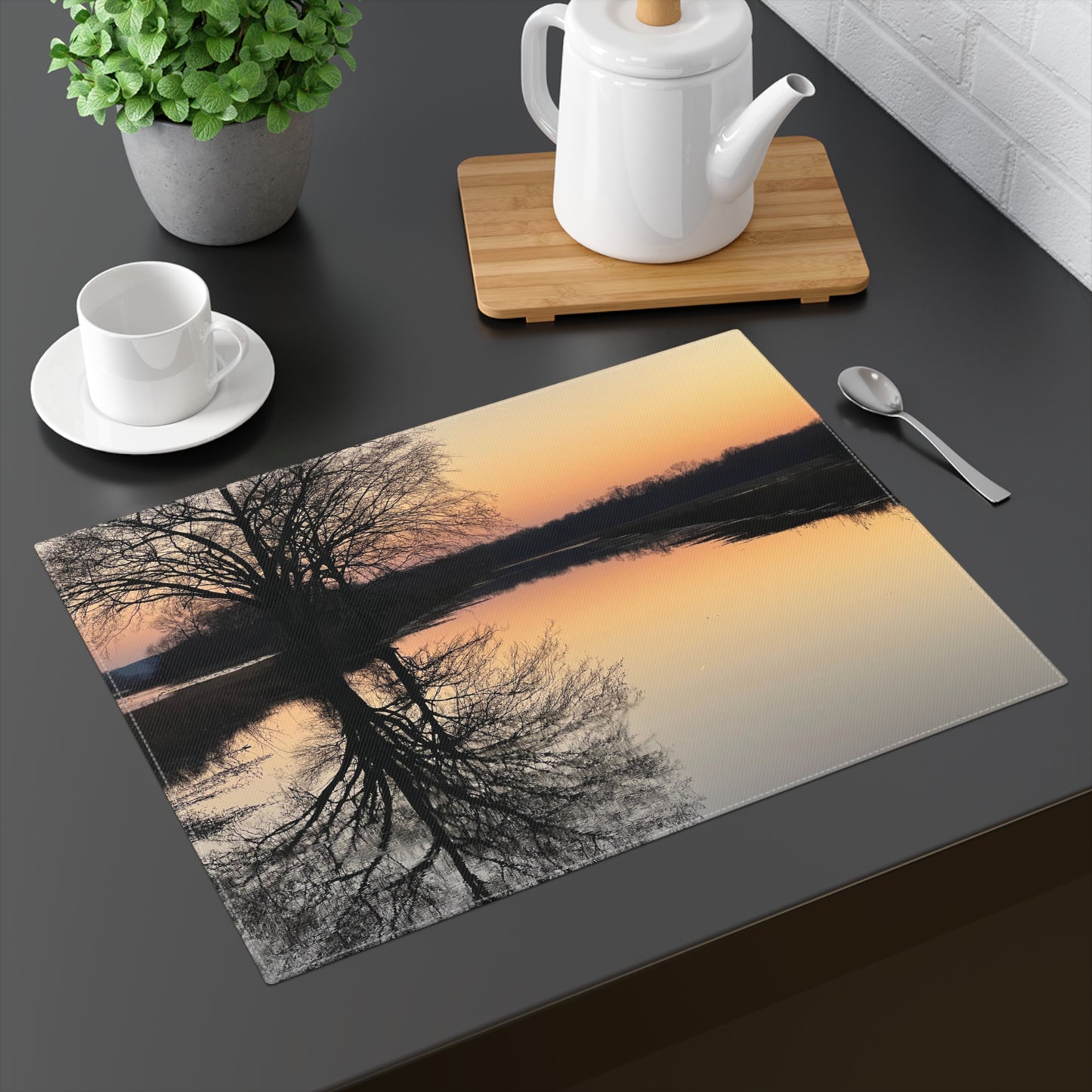 "Reflections At Sunset" Placemat, 1pc