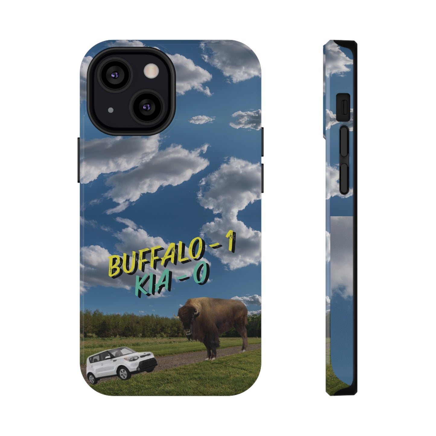 "Buffalo vs Kia" Impact-Resistant Cases