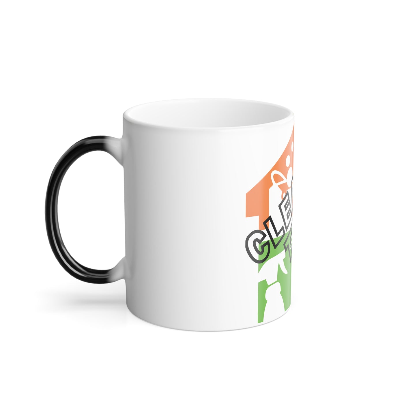 "Cleaning That Fitz" Logo Color Morphing Mug, 11oz