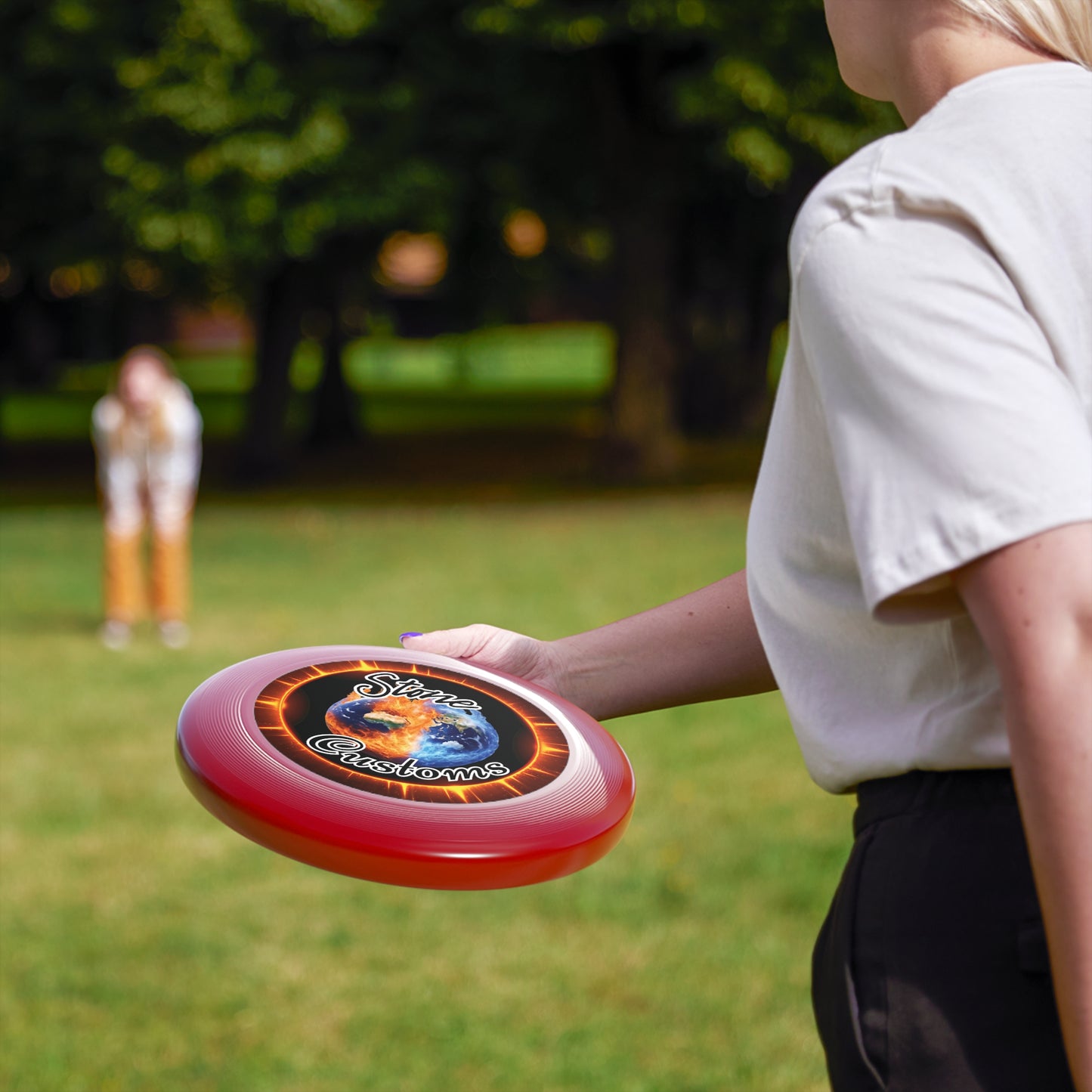 "Stone Customs" Wham-O Frisbee