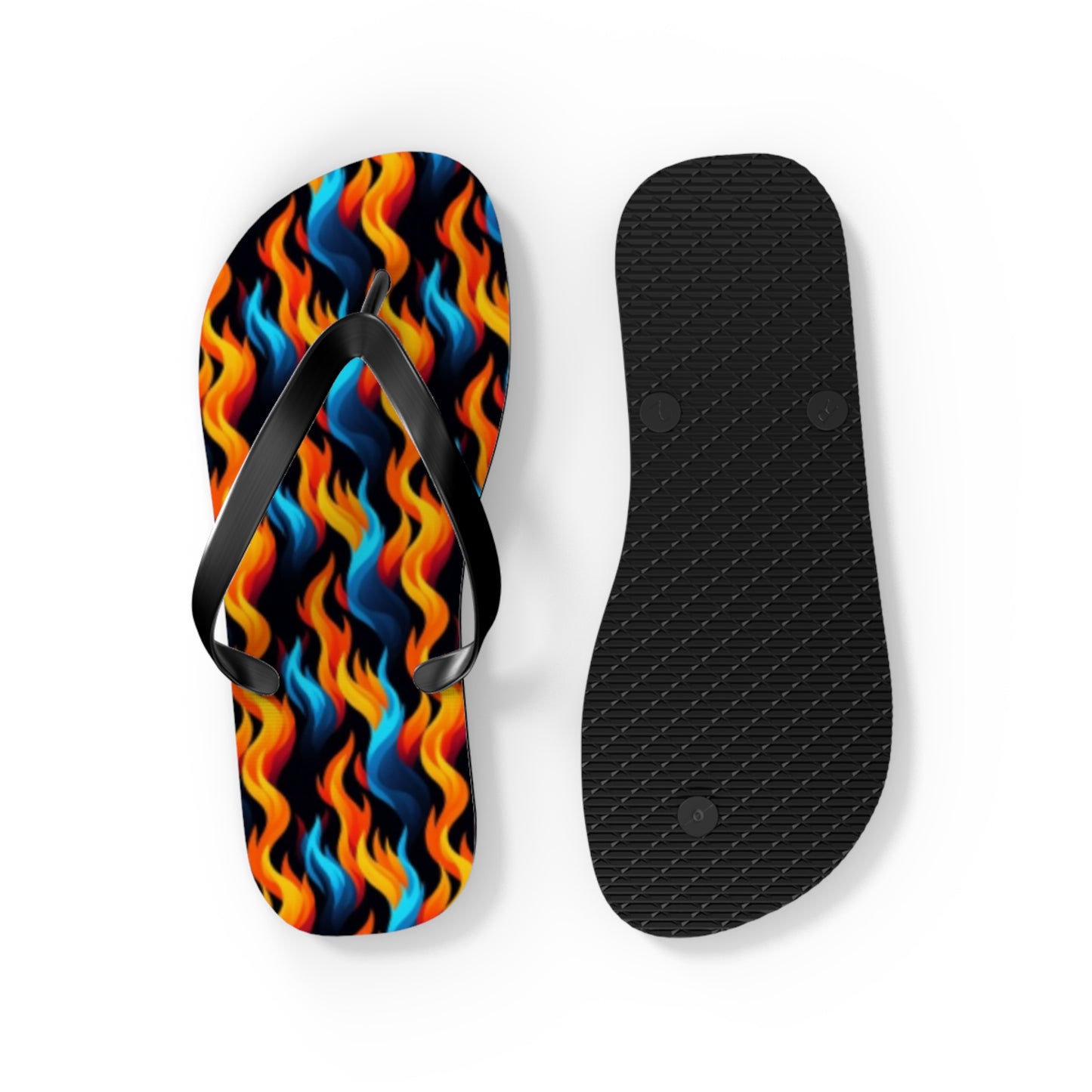 Flame Flip Flops