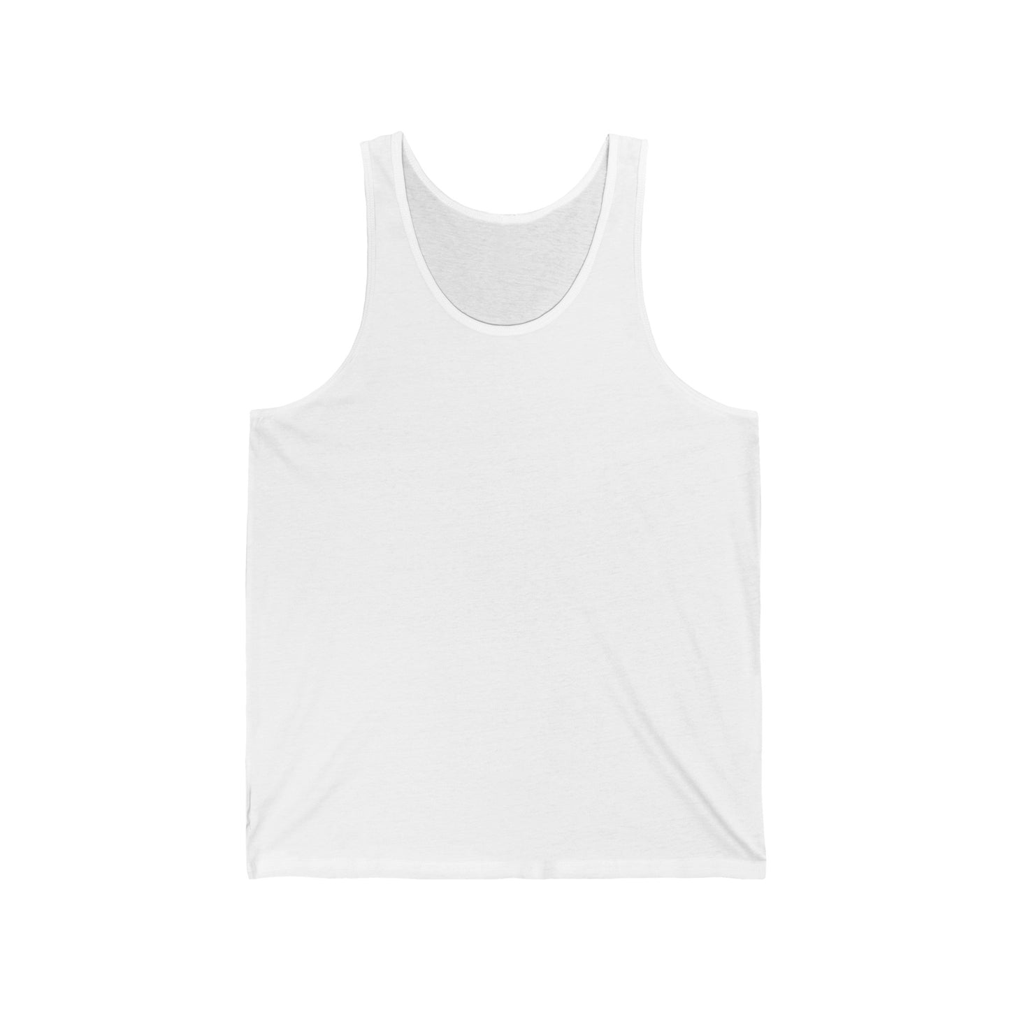 Back Logo Unisex Jersey Tank