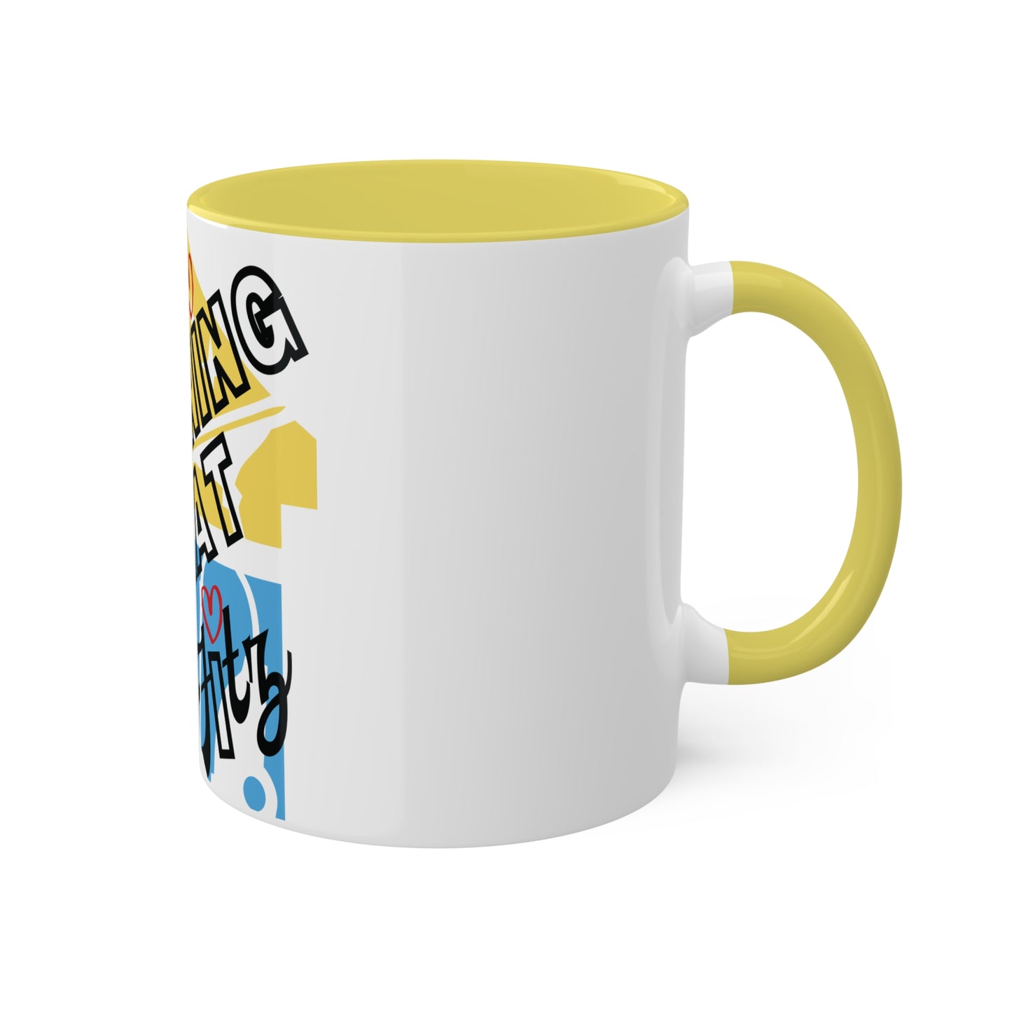 "Cleaning That Fitz" Logo Colorful Mugs, 11oz