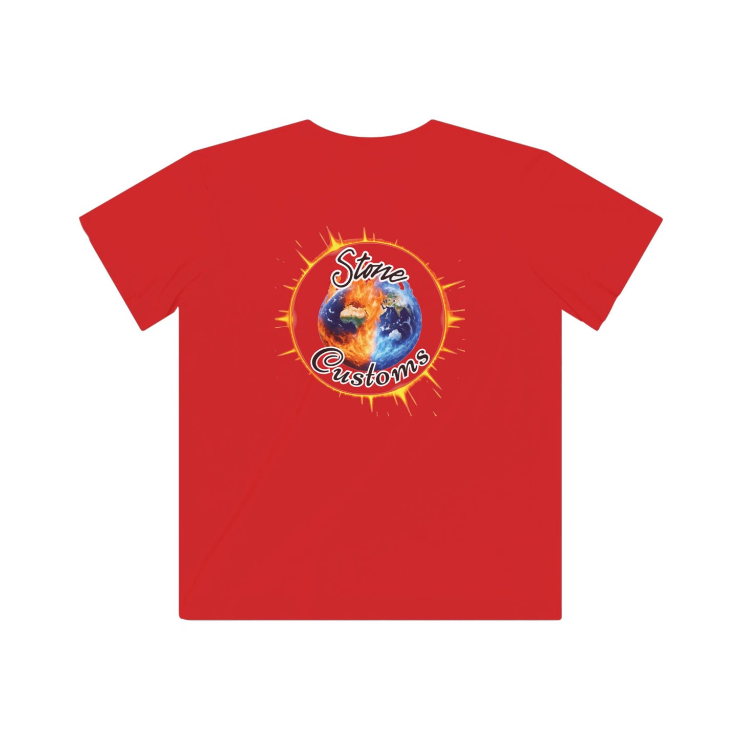 "Stone Customs" Logo on Back Kids Fine Jersey Tee