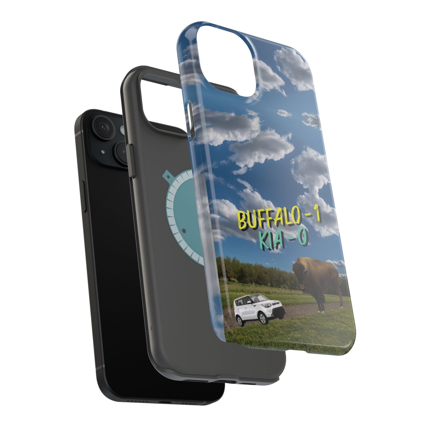 "Buffalo vs Kia" Magnetic Tough Cases