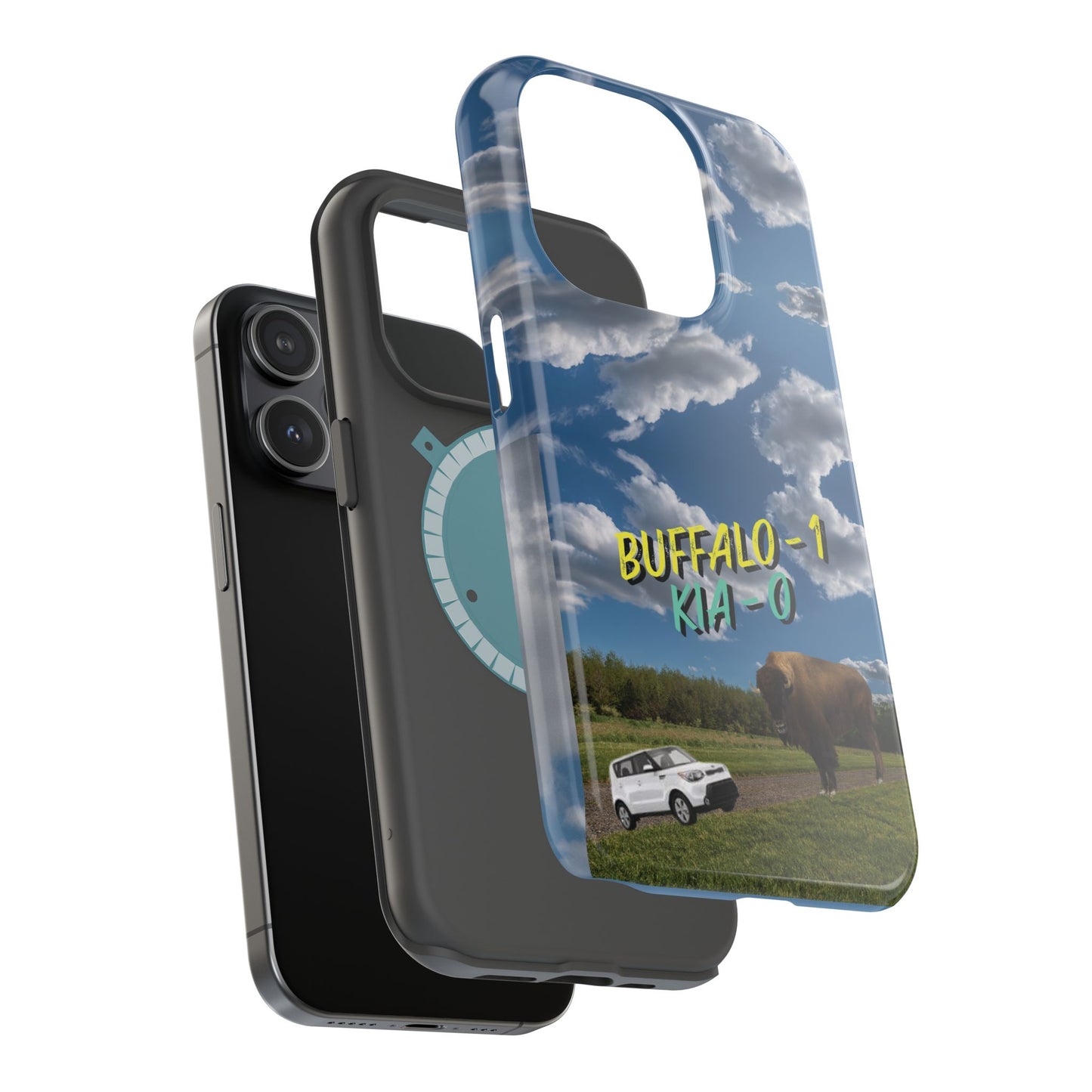 "Buffalo vs Kia" Magnetic Tough Cases