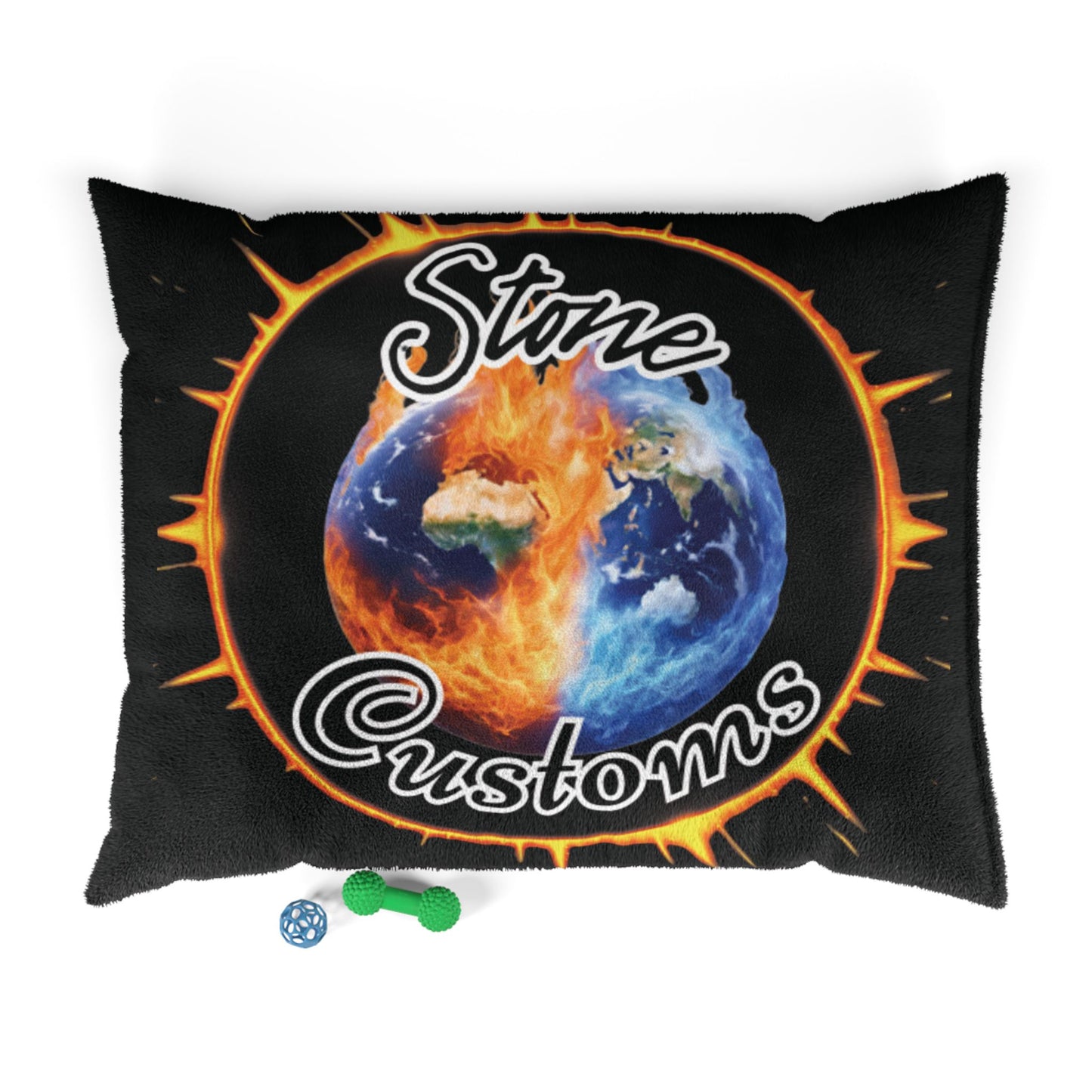 "Stone Customs" Logo Pet Bed