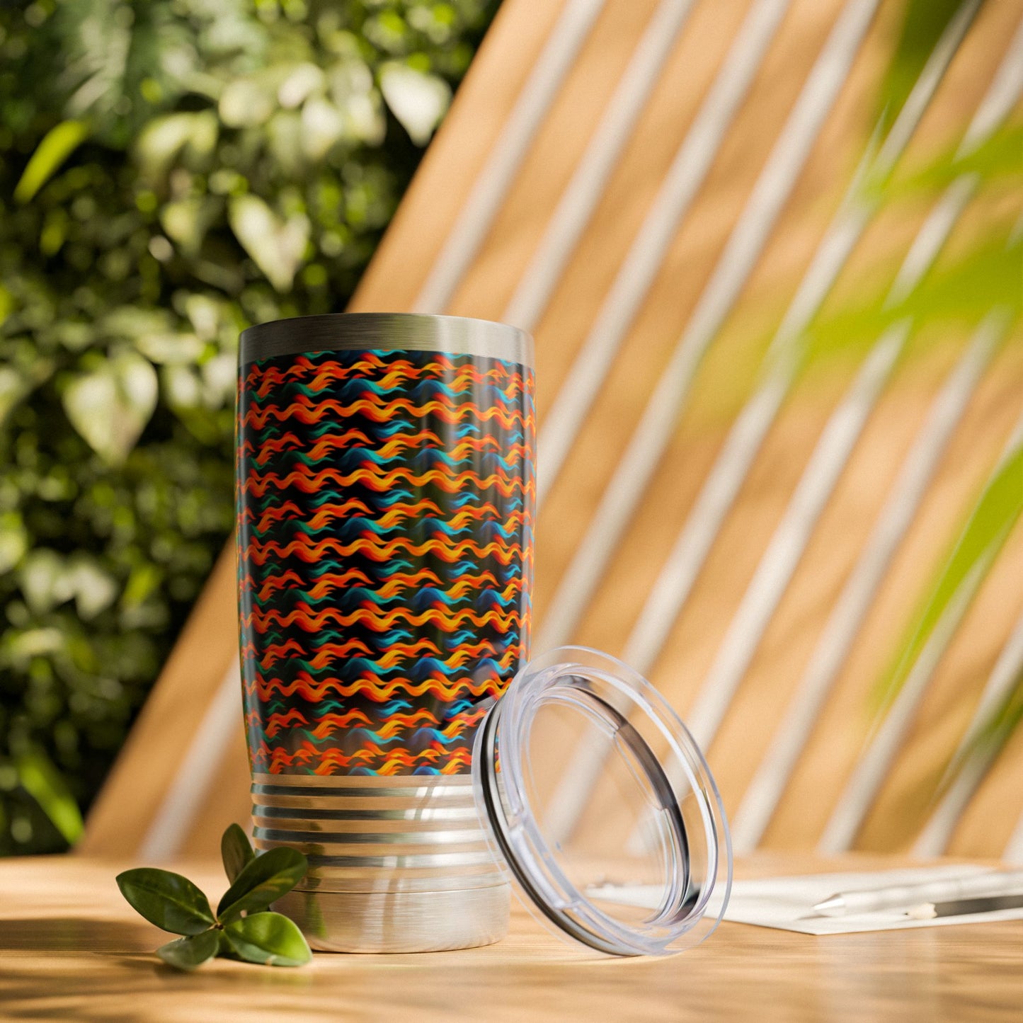 "Dancing Flames" Ringneck Tumbler, 20oz