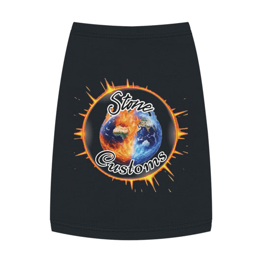 "Stone Customs" Logo Pet Tank Top