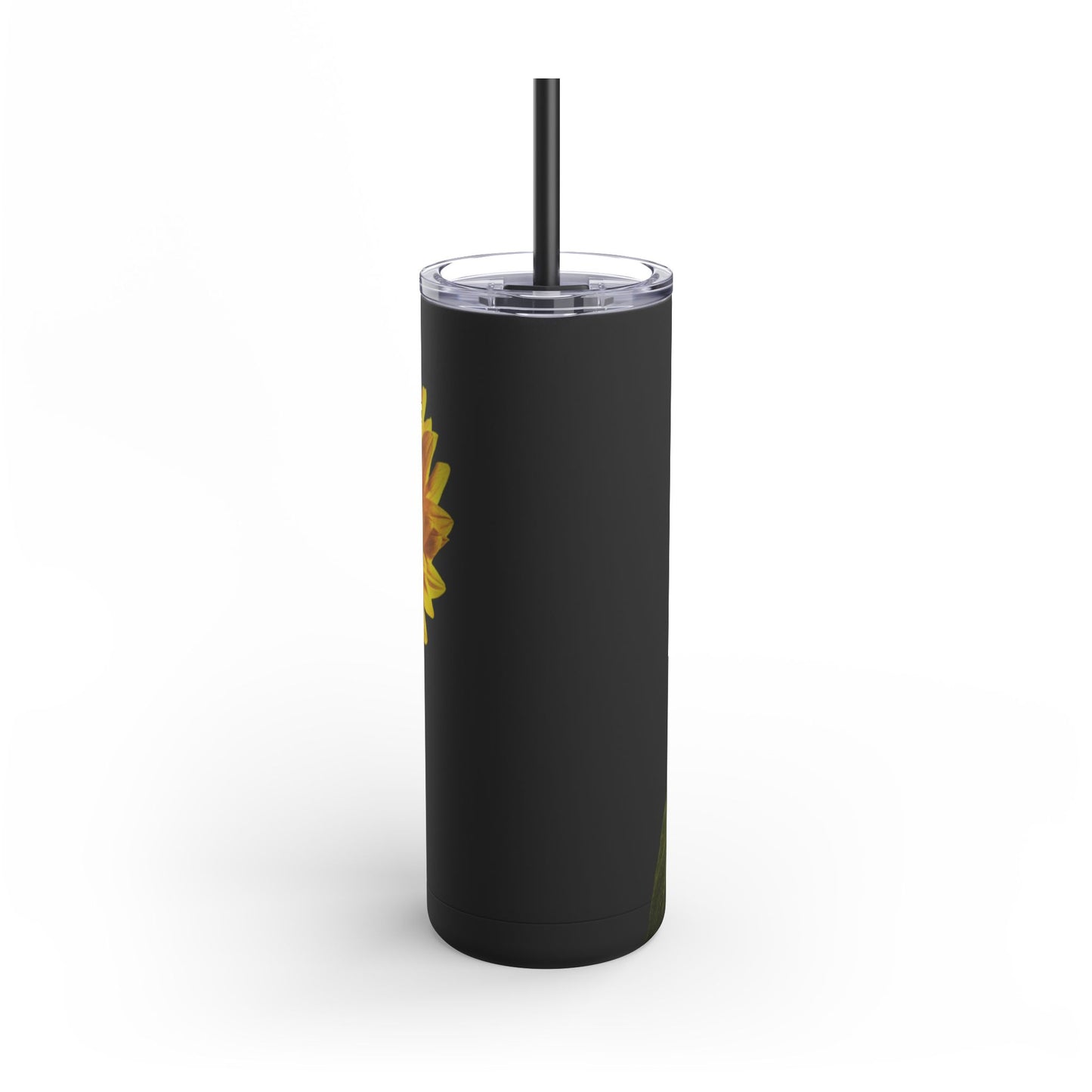 "Sunflower" Maars Maker Skinny Matte Tumbler, 20oz