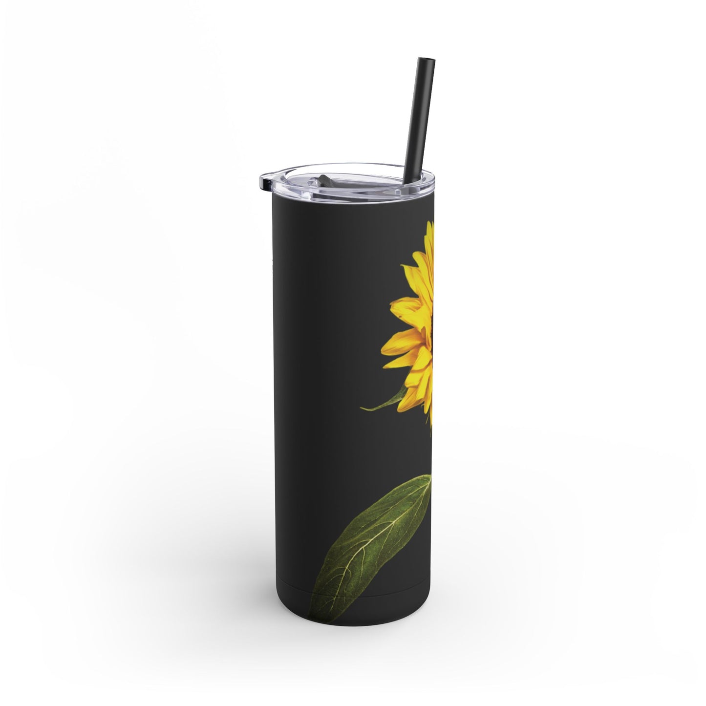 "Sunflower" Maars Maker Skinny Matte Tumbler, 20oz