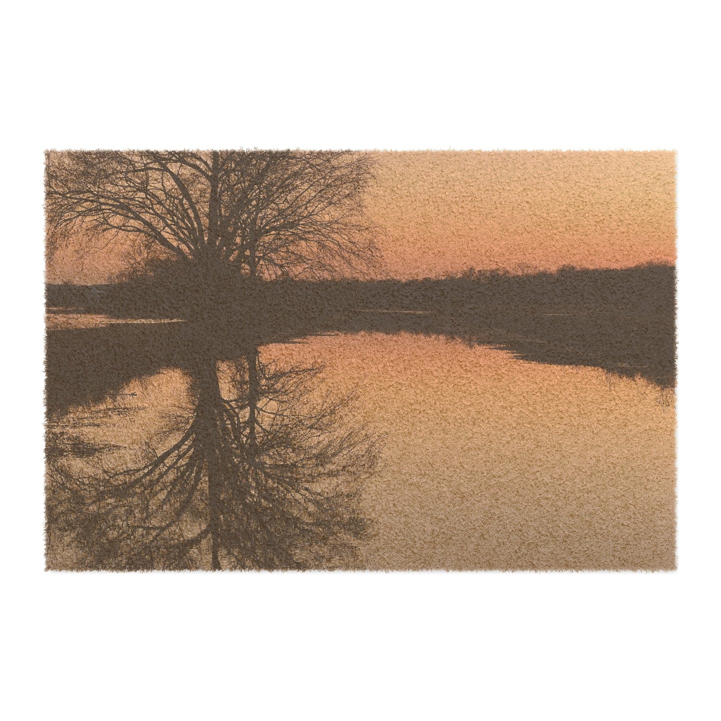 “Reflection At Sunset” Doormat