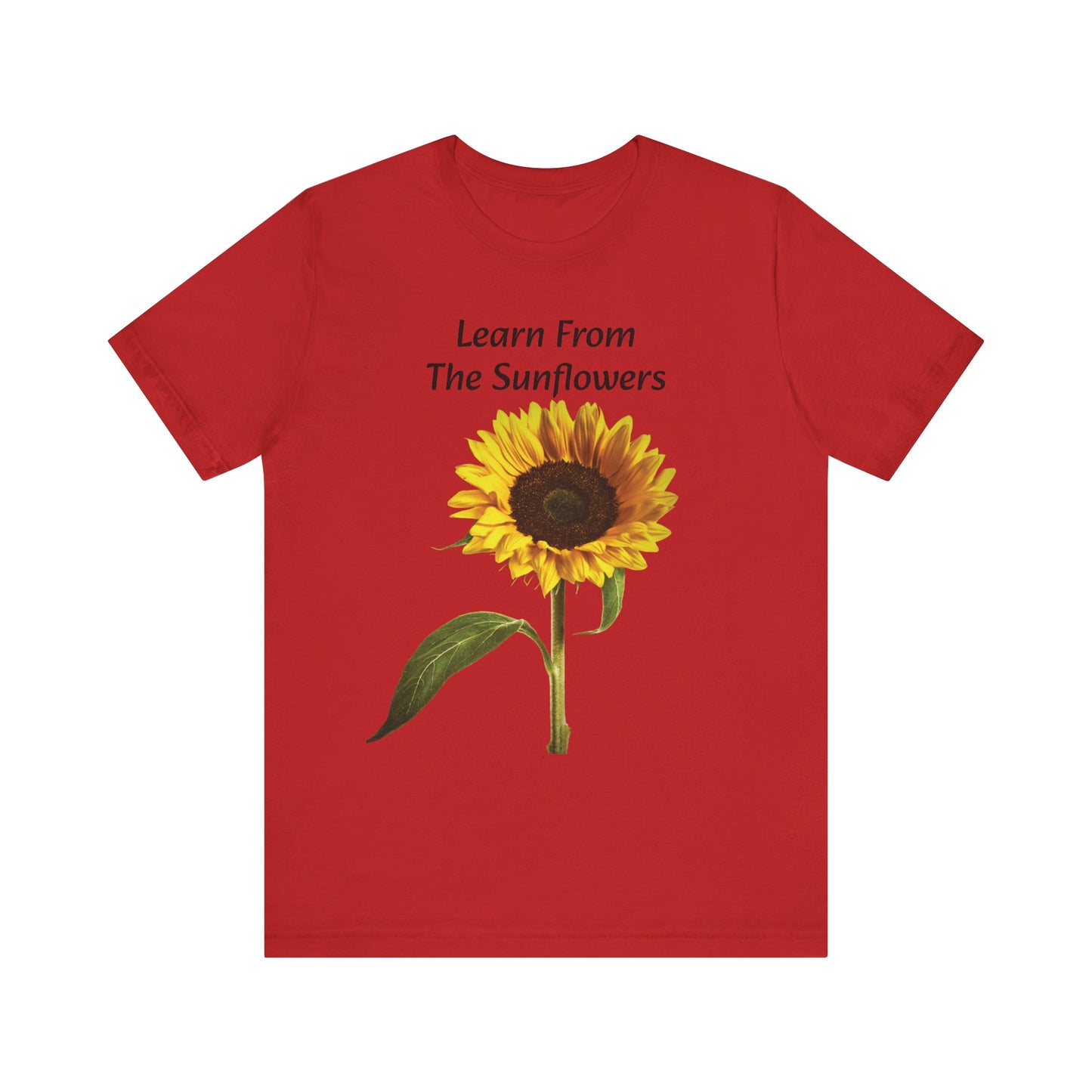 "Sunflower - Rise" Unisex Jersey Short Sleeve Tee 1