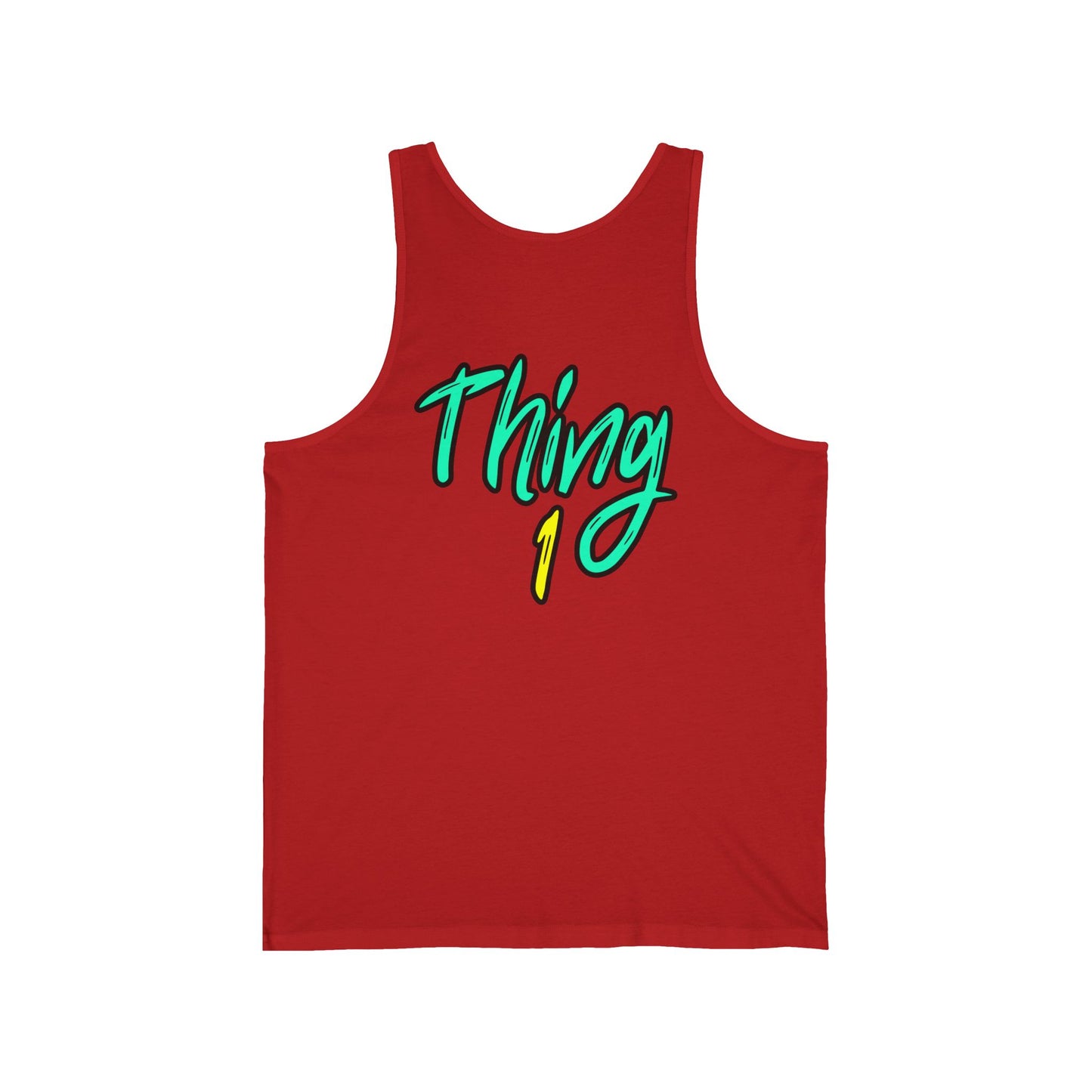 "Buffalo vs Kia" "Thing 1" Unisex Jersey Tank