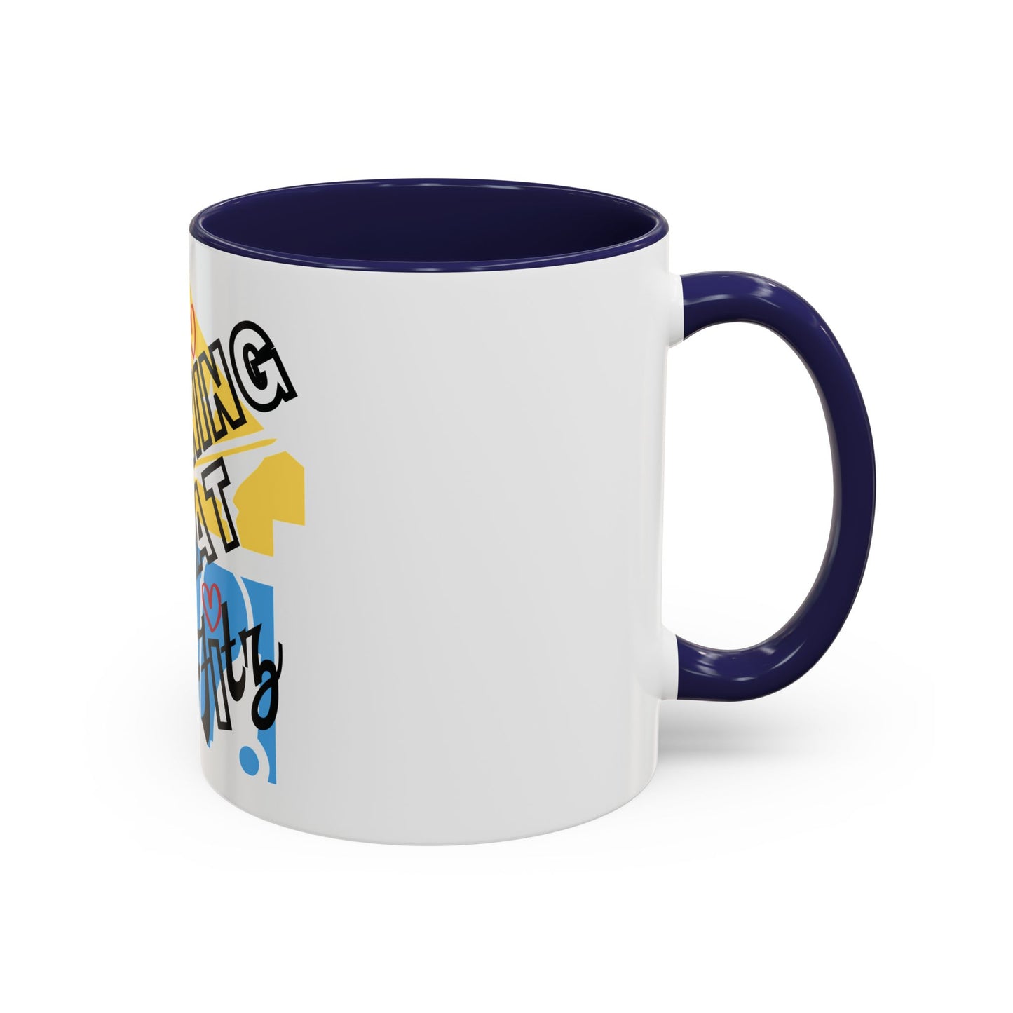 "Cleaning That Fitz" Logo Accent Coffee Mug (11, 15oz)