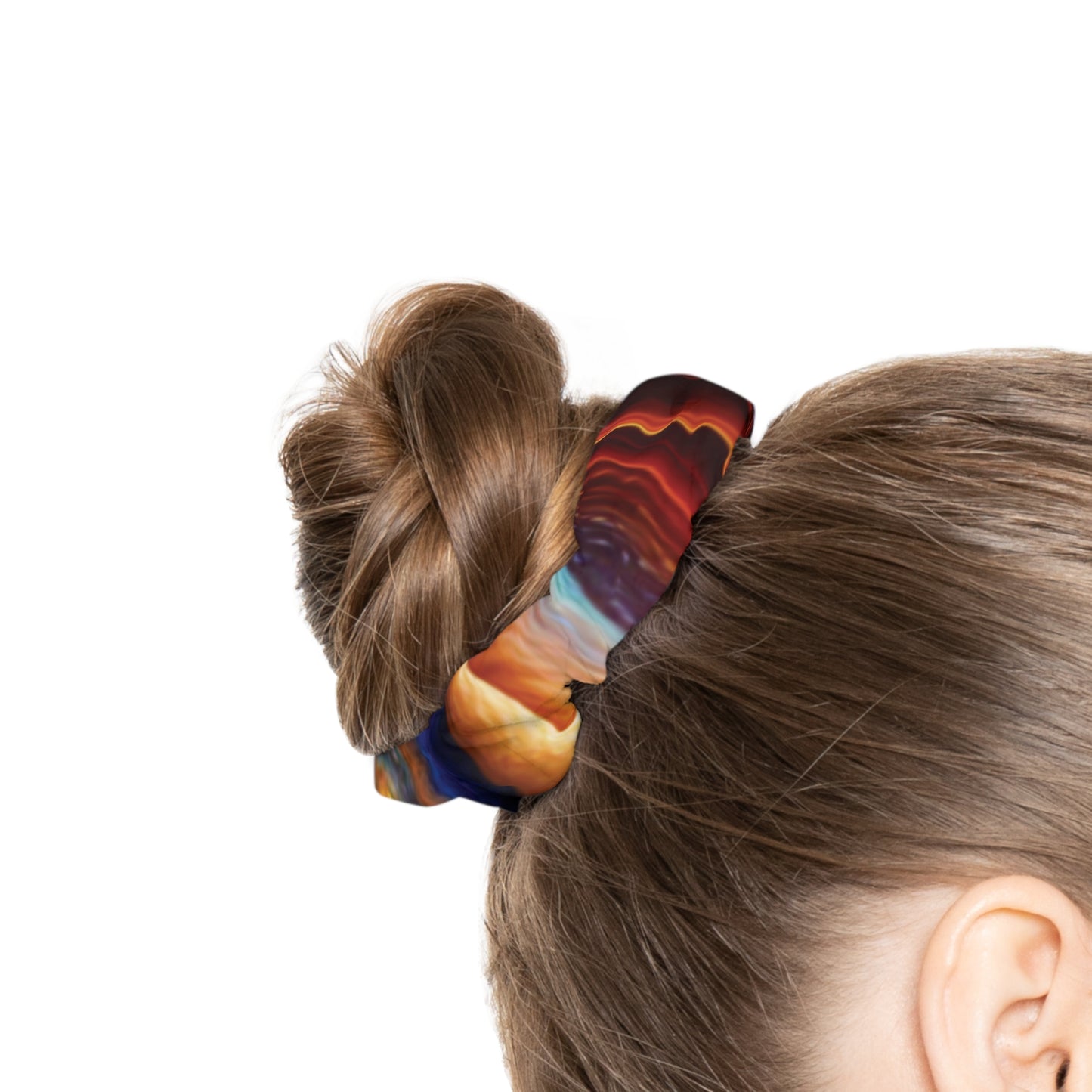 "Cosmic Spiral" Scrunchie